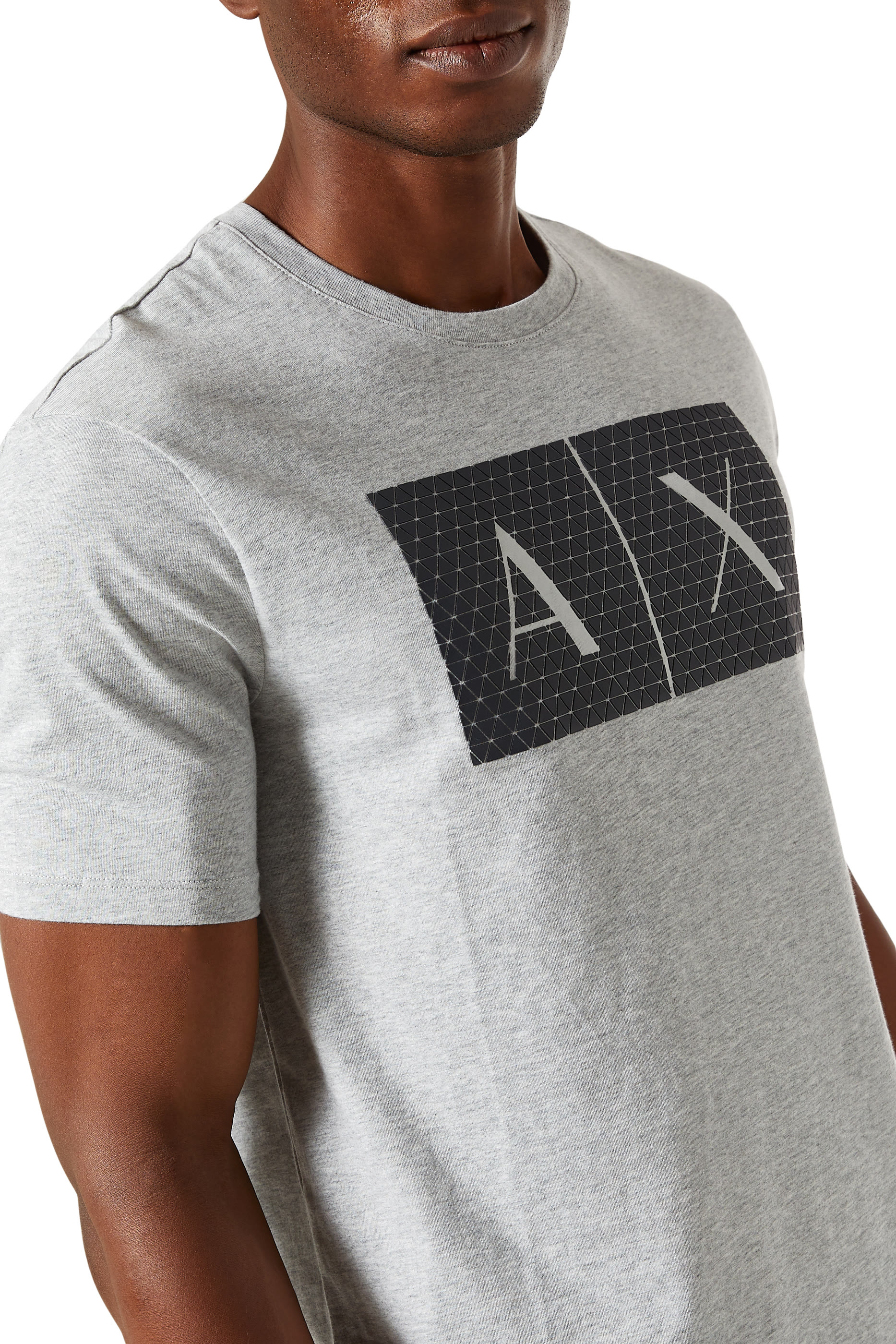 Triangulation Logo Print T-Shirt