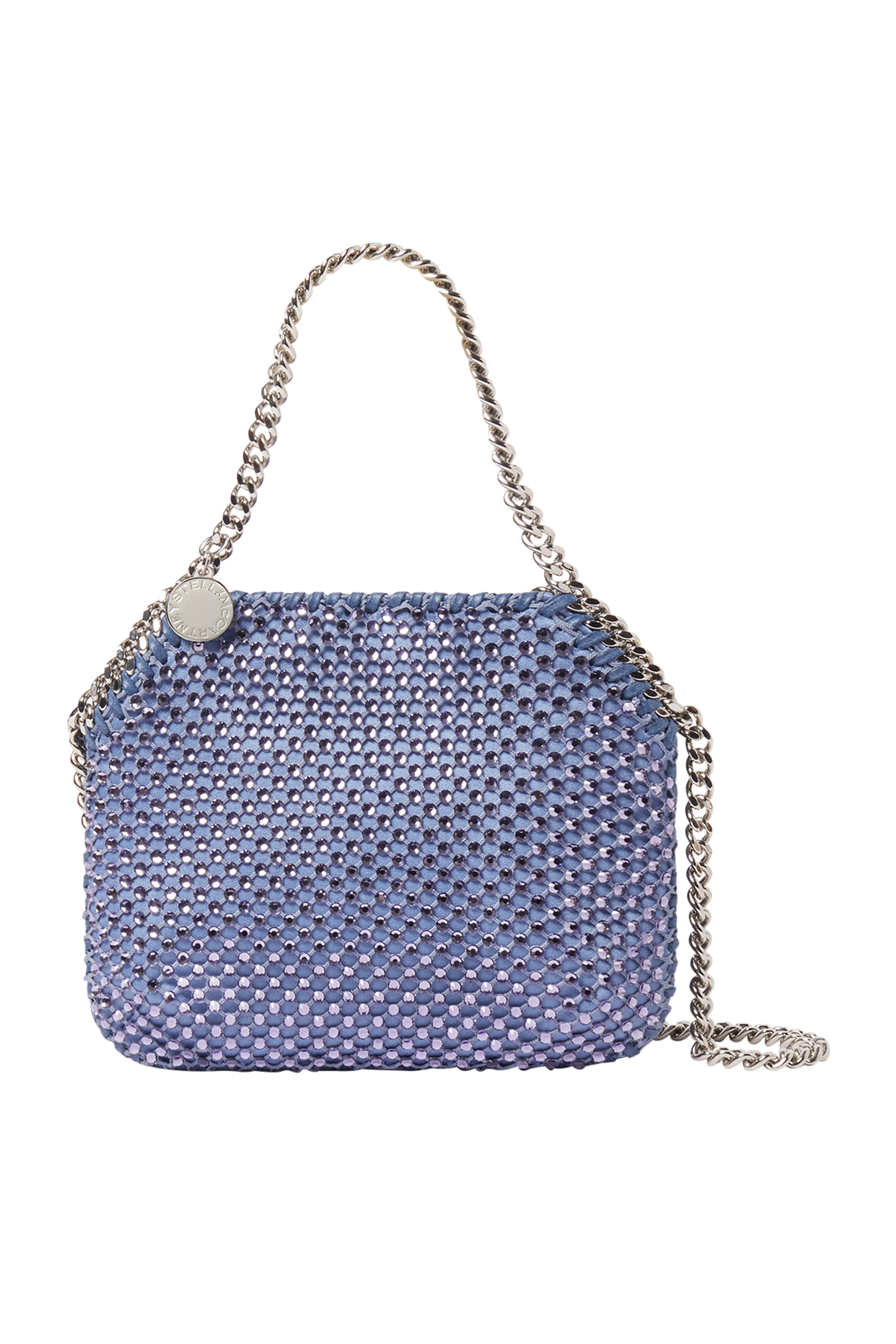 Falabella Crystal Mesh Mini Tote Bag