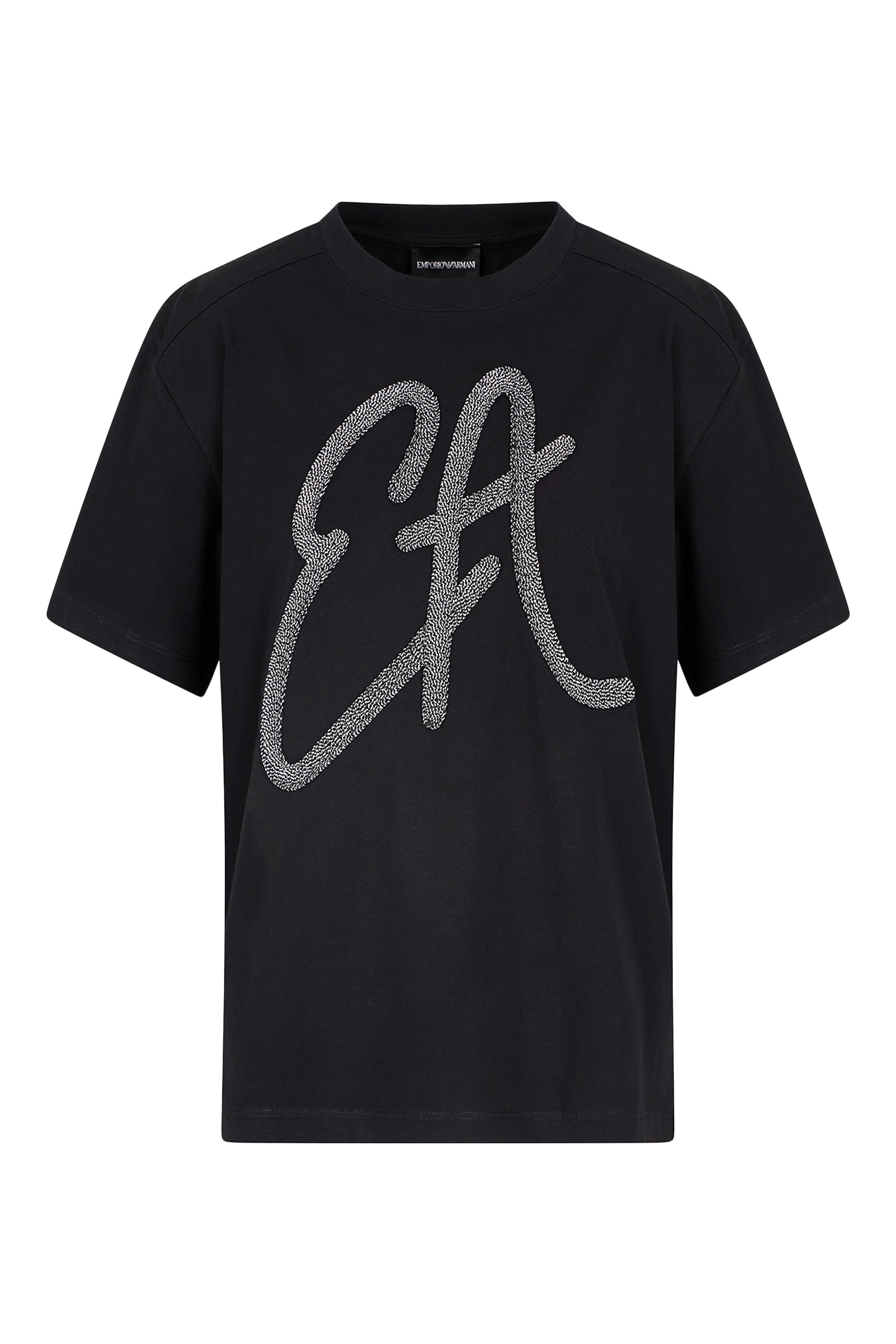 EA Lurex Logo T-Shirt