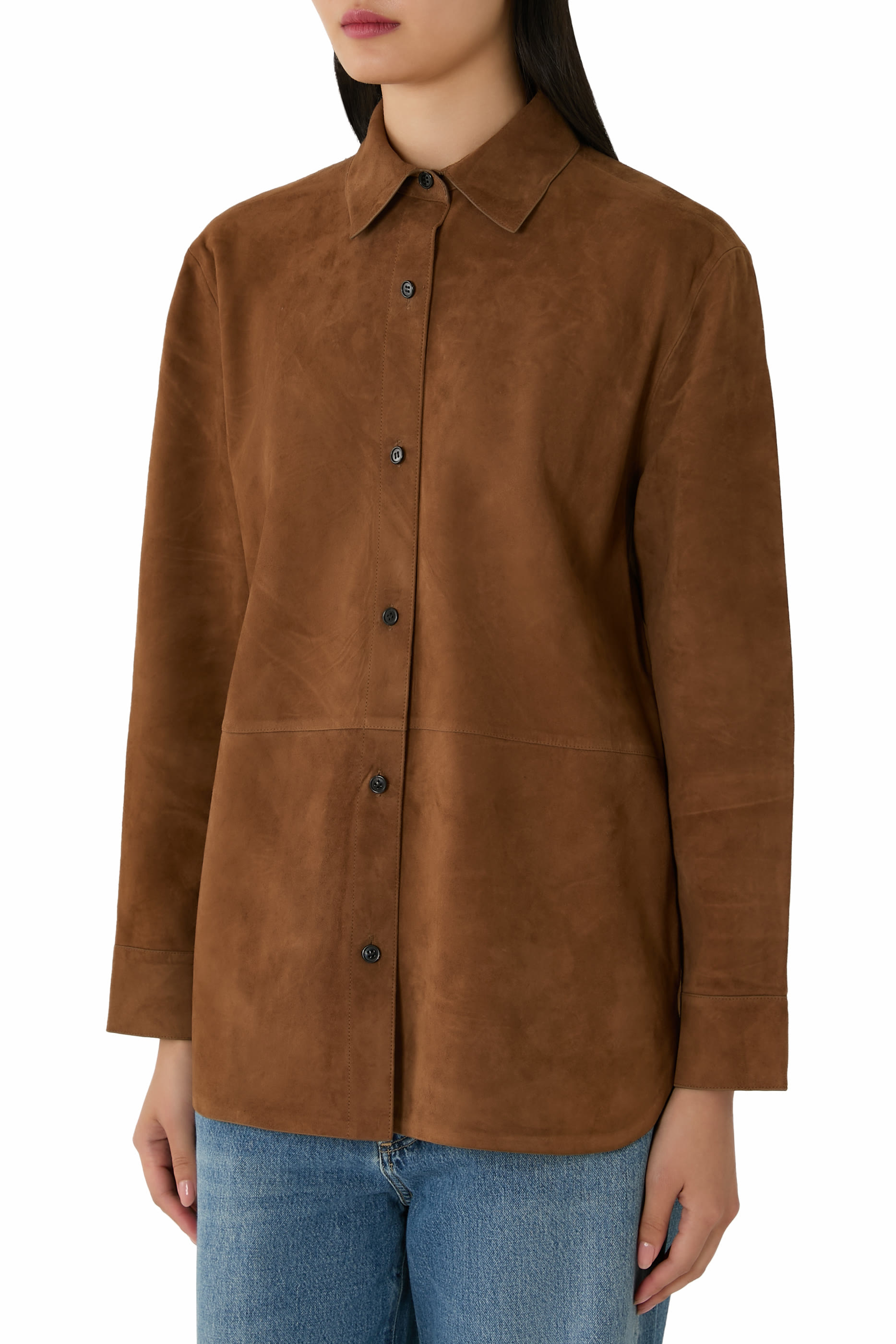 Button-Up Shirt Jacket