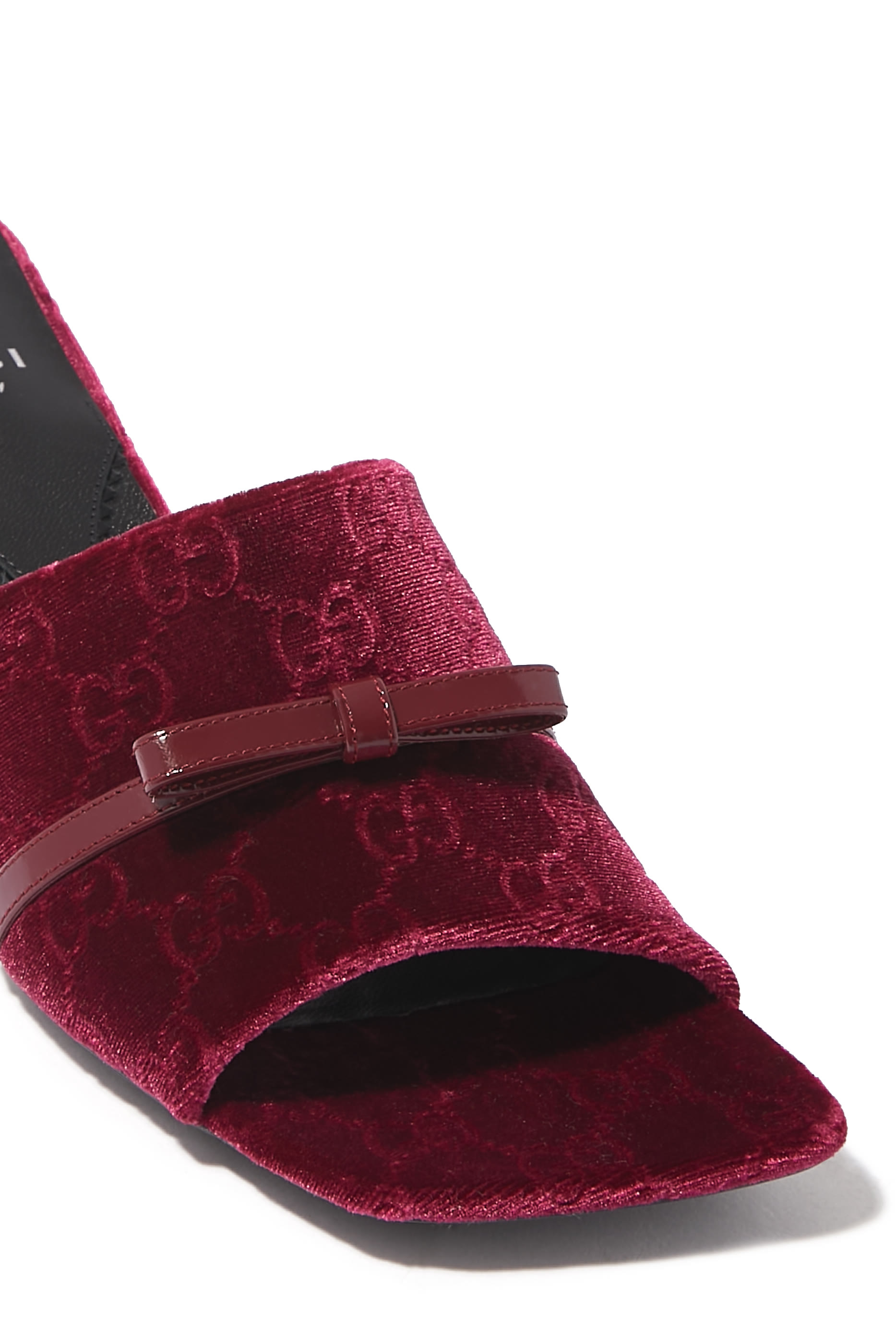 GG 45 Velvet Slide Sandals