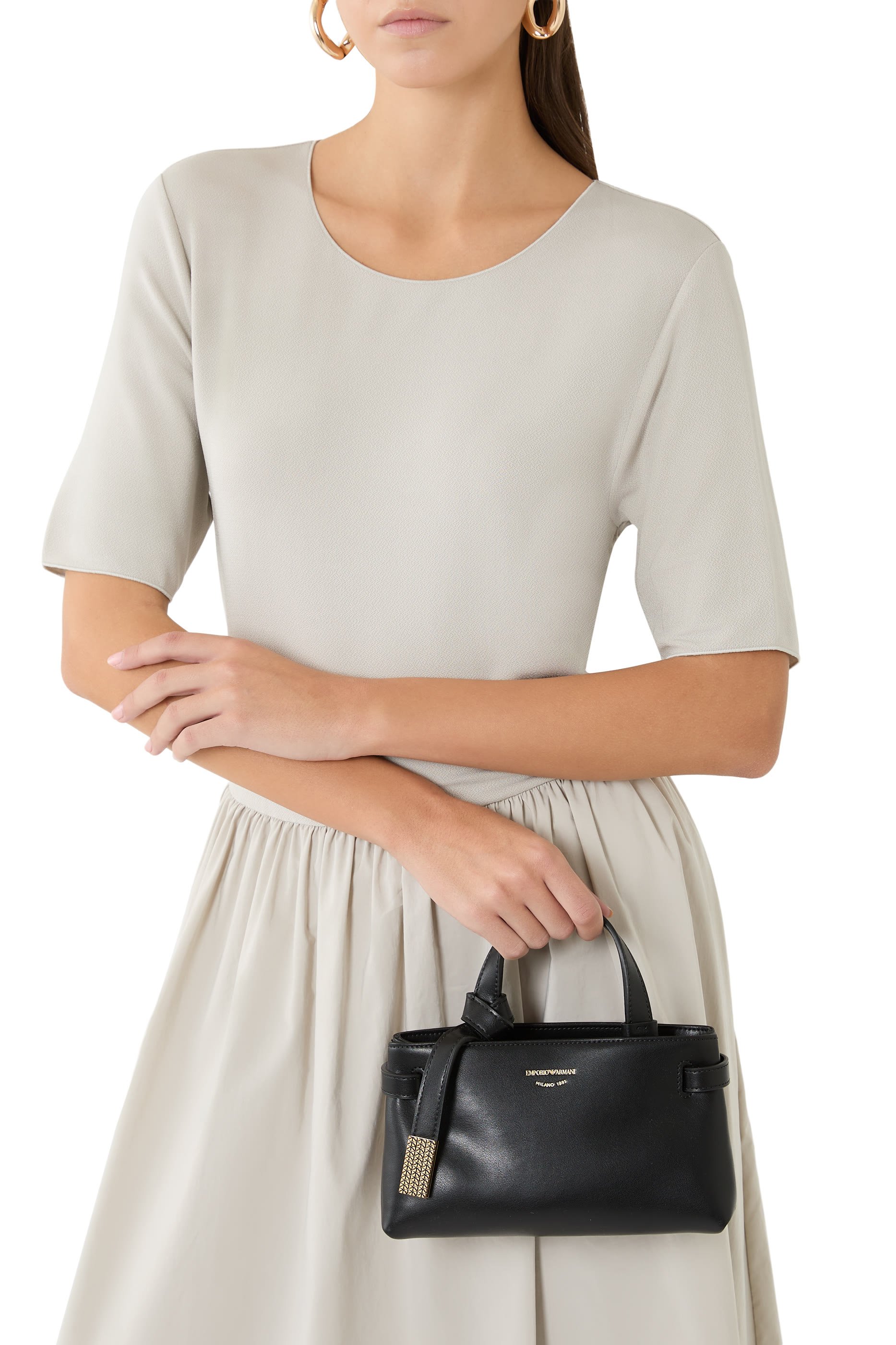 XS Nora Leather Tote Bag