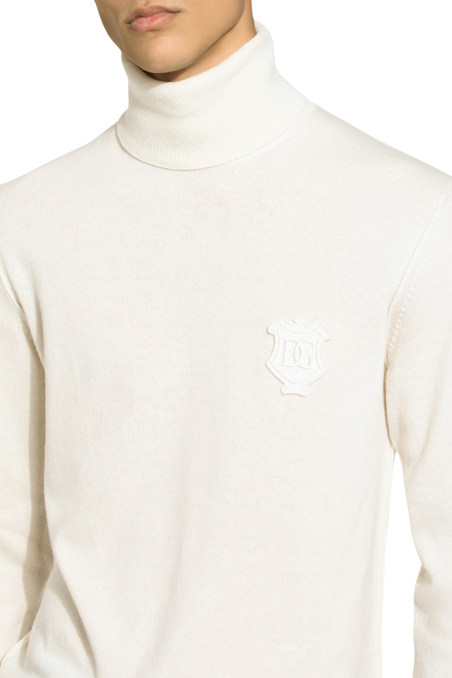 Wool Turtle-Neck Sweater