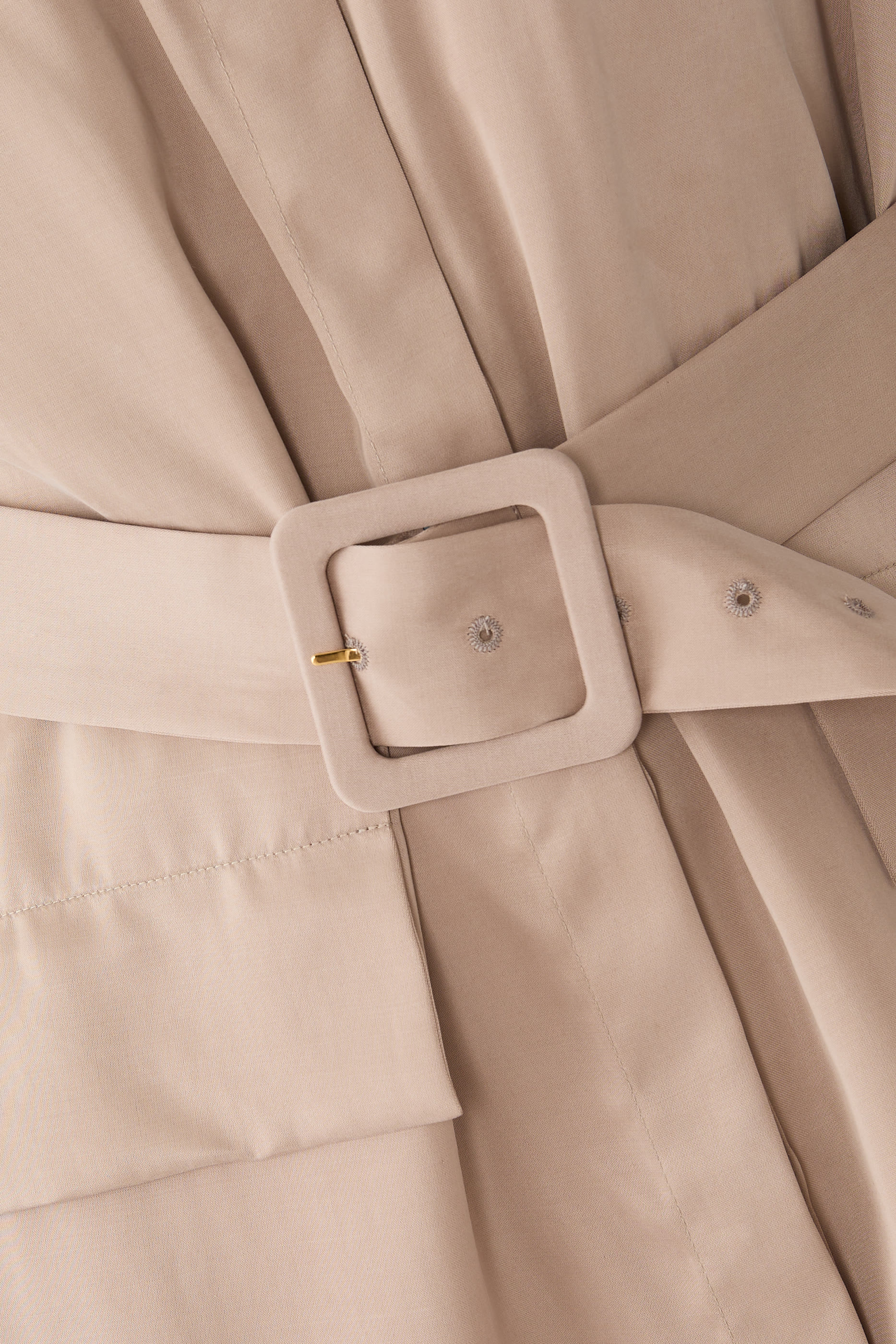 Belted Coat Dress