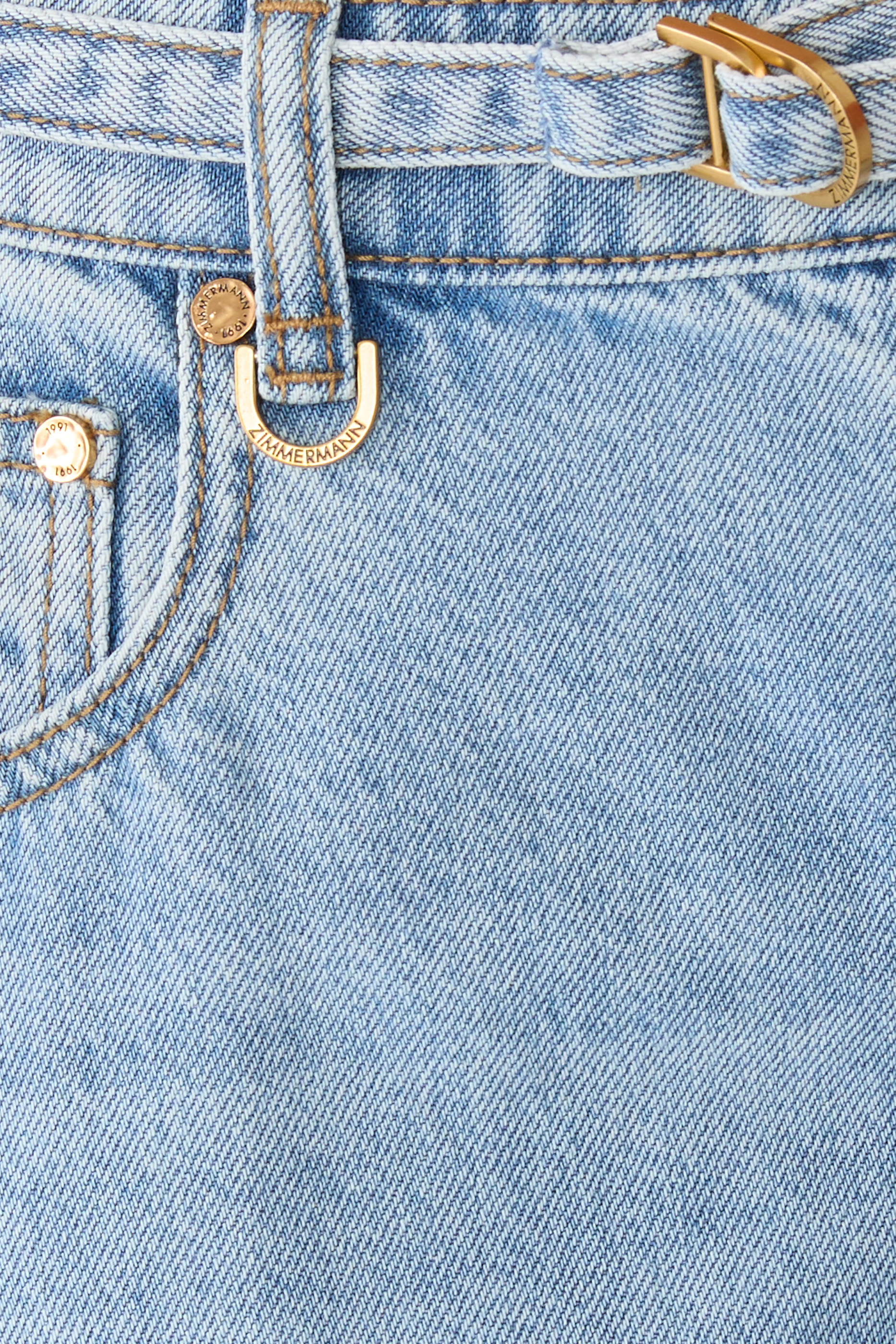 Indra Denim Relaxed Flare Jeans 
