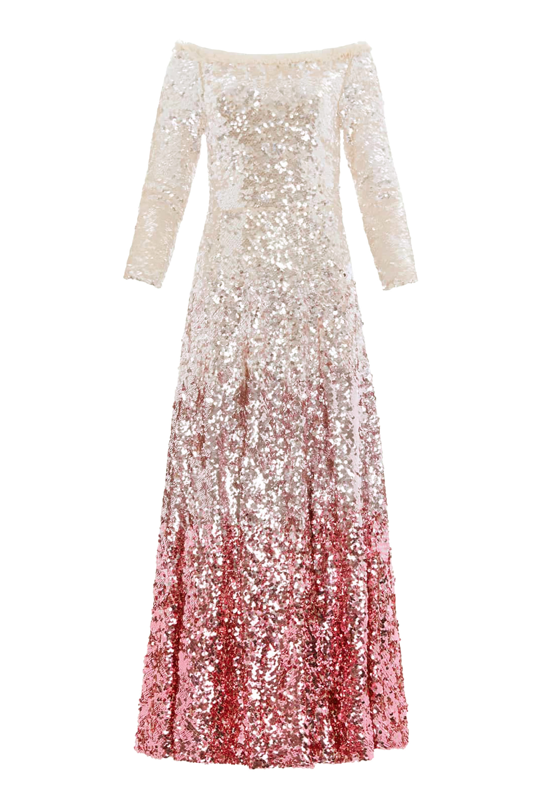 Hallie Ombre Ankle Gown