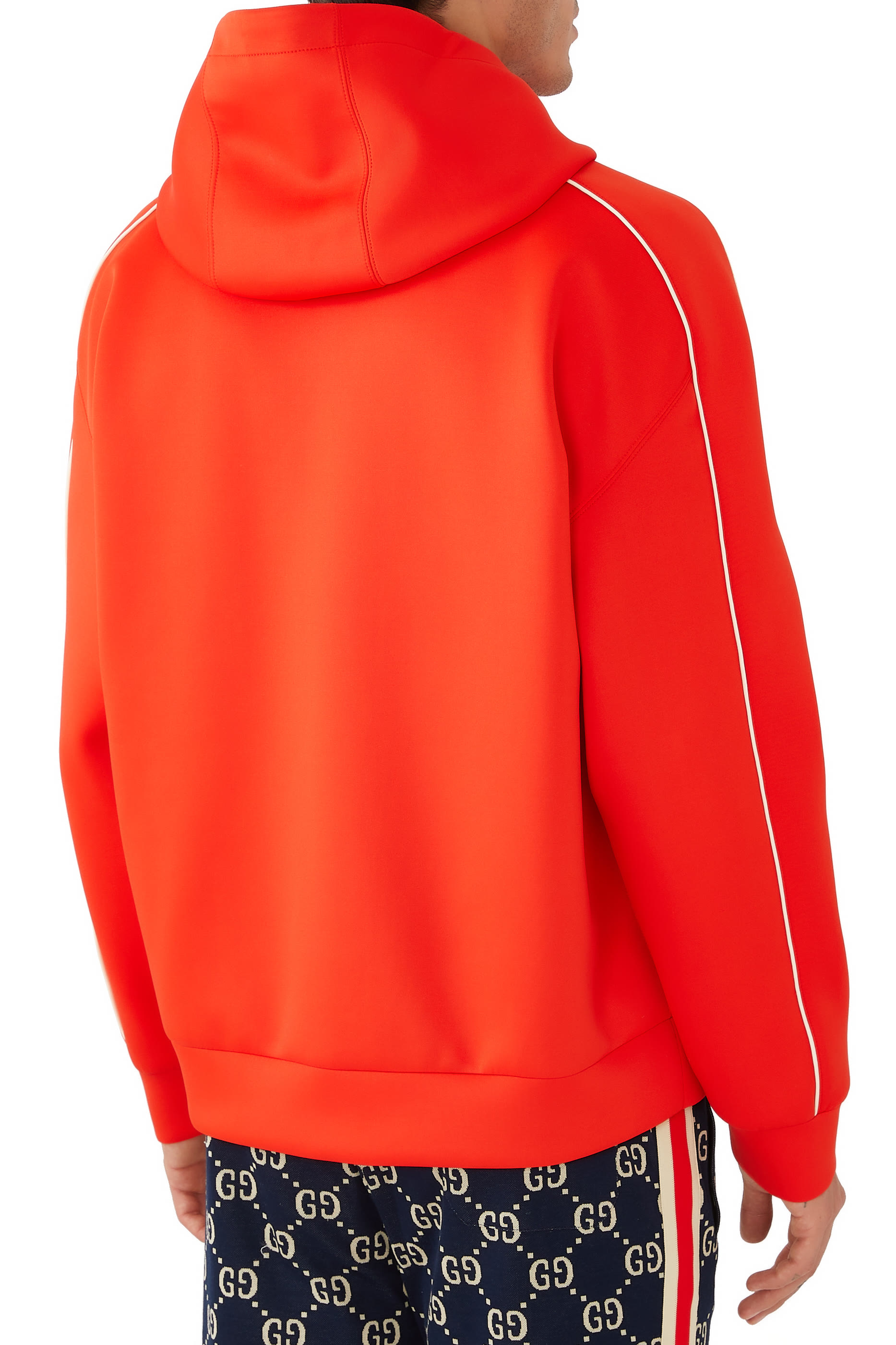 Neoprene Logo Hoodie