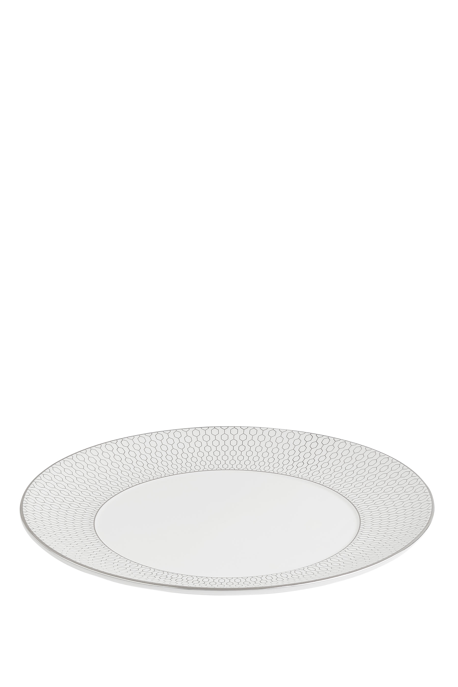 Gio Platinum Salad Plate