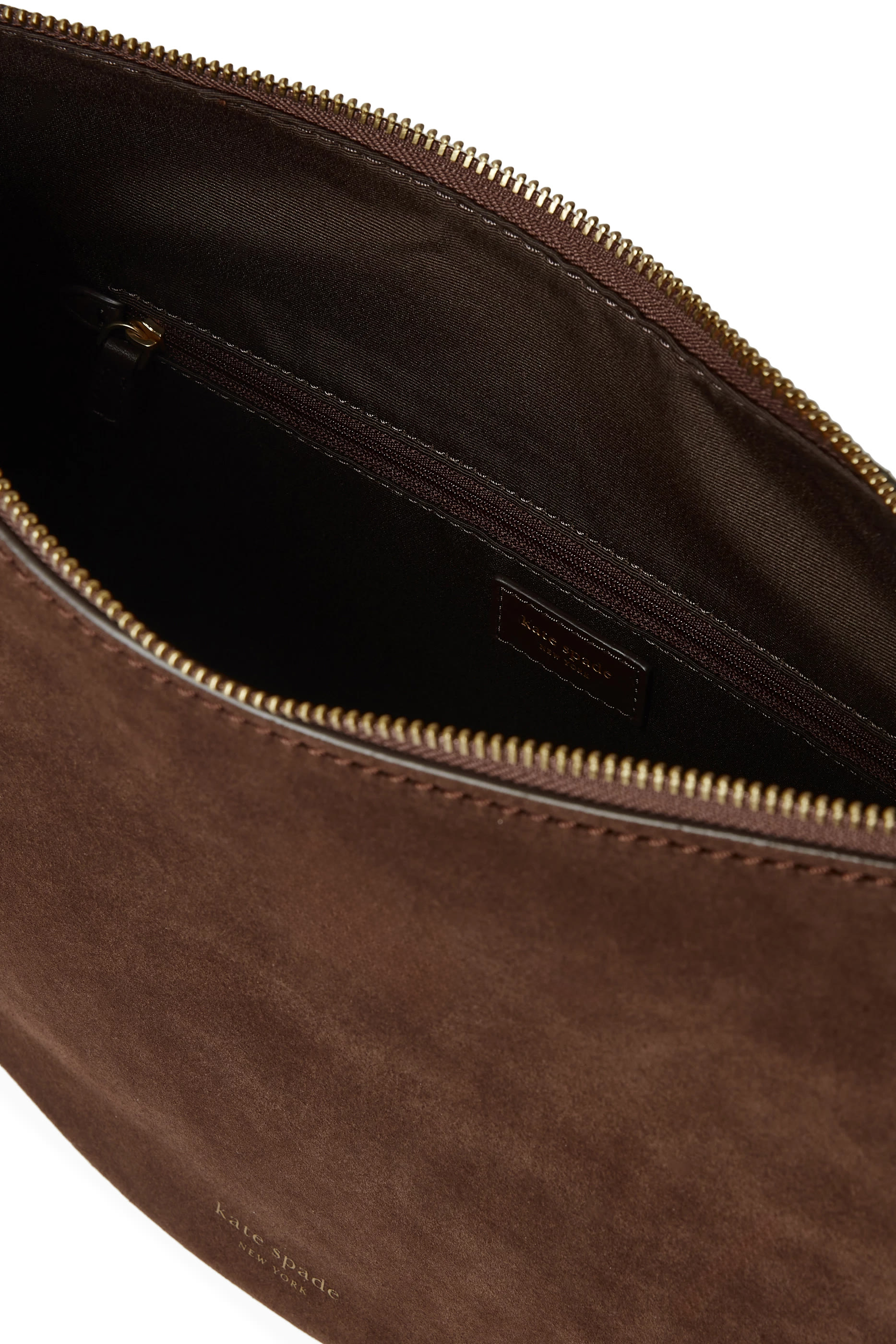 Loop Suede Shoulder Bag