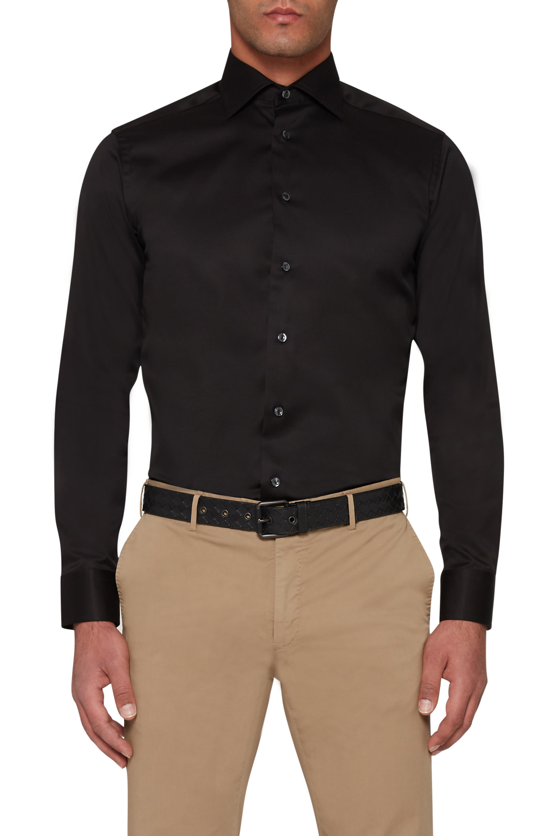 Slim Fit Signature Twill Shirt