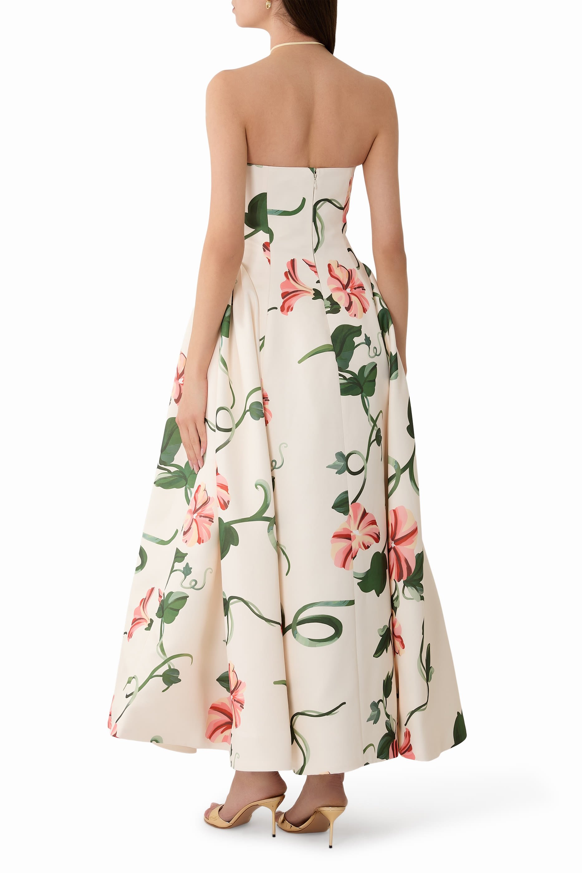 Violet Bustier Maxi Dress