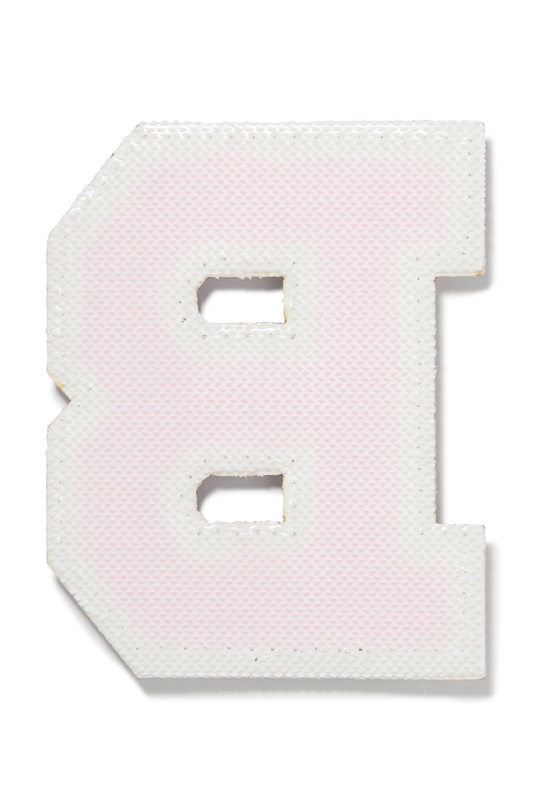 3” Chenille Sparkle B Letter Patch
