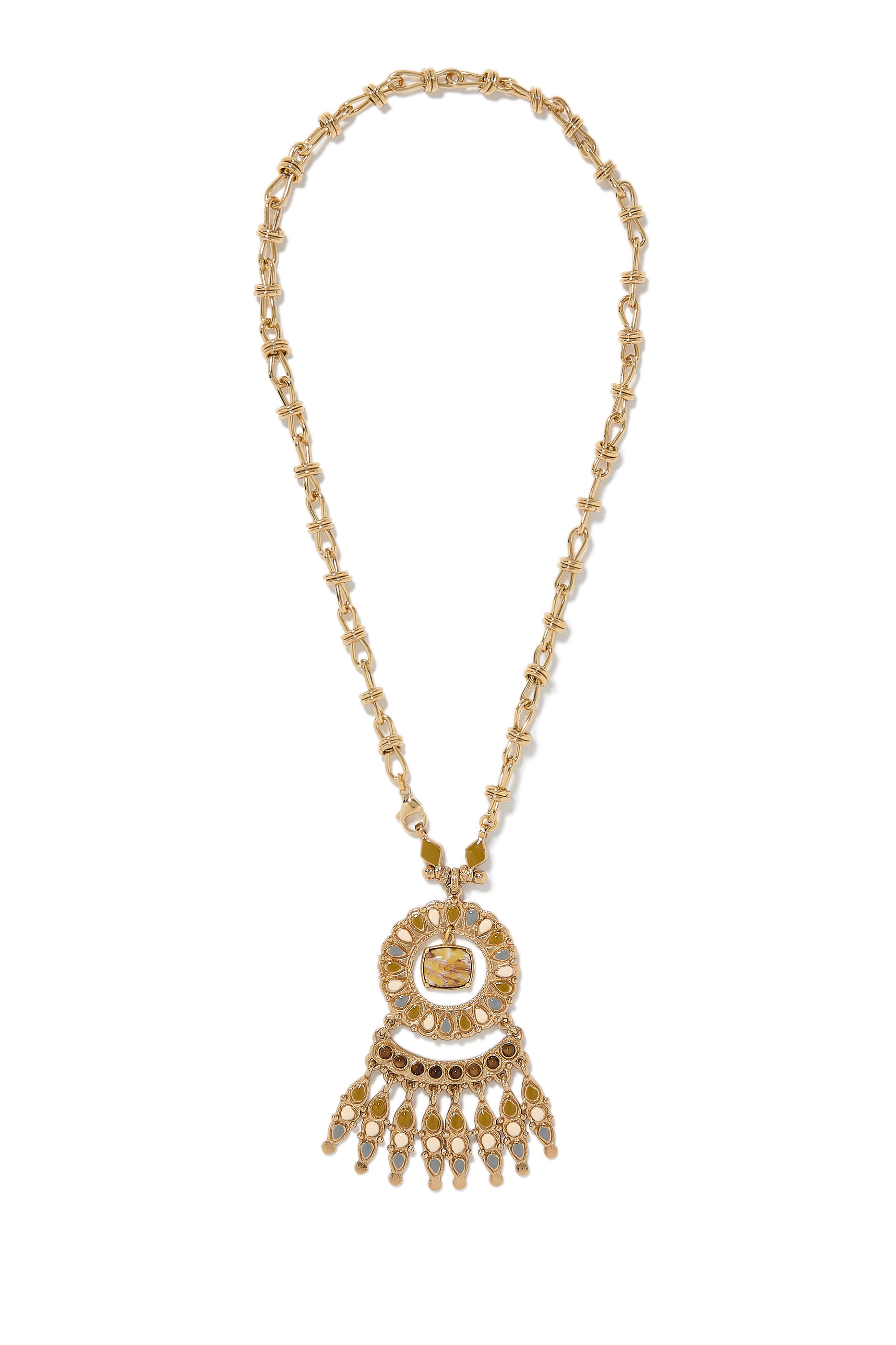 Livia Enamel Necklace