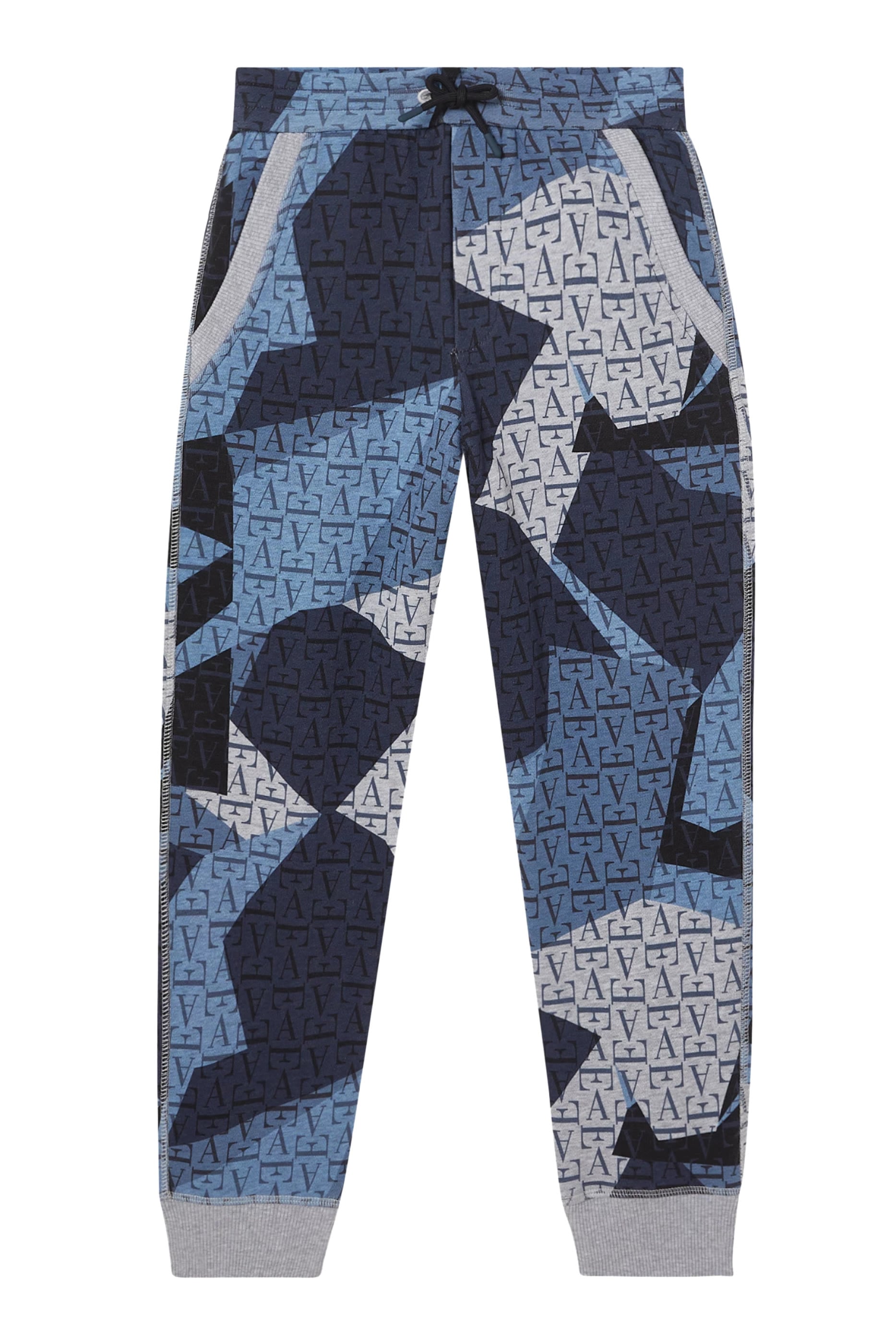 Kids All-Over EA Logo Jersey Drawstring Joggers