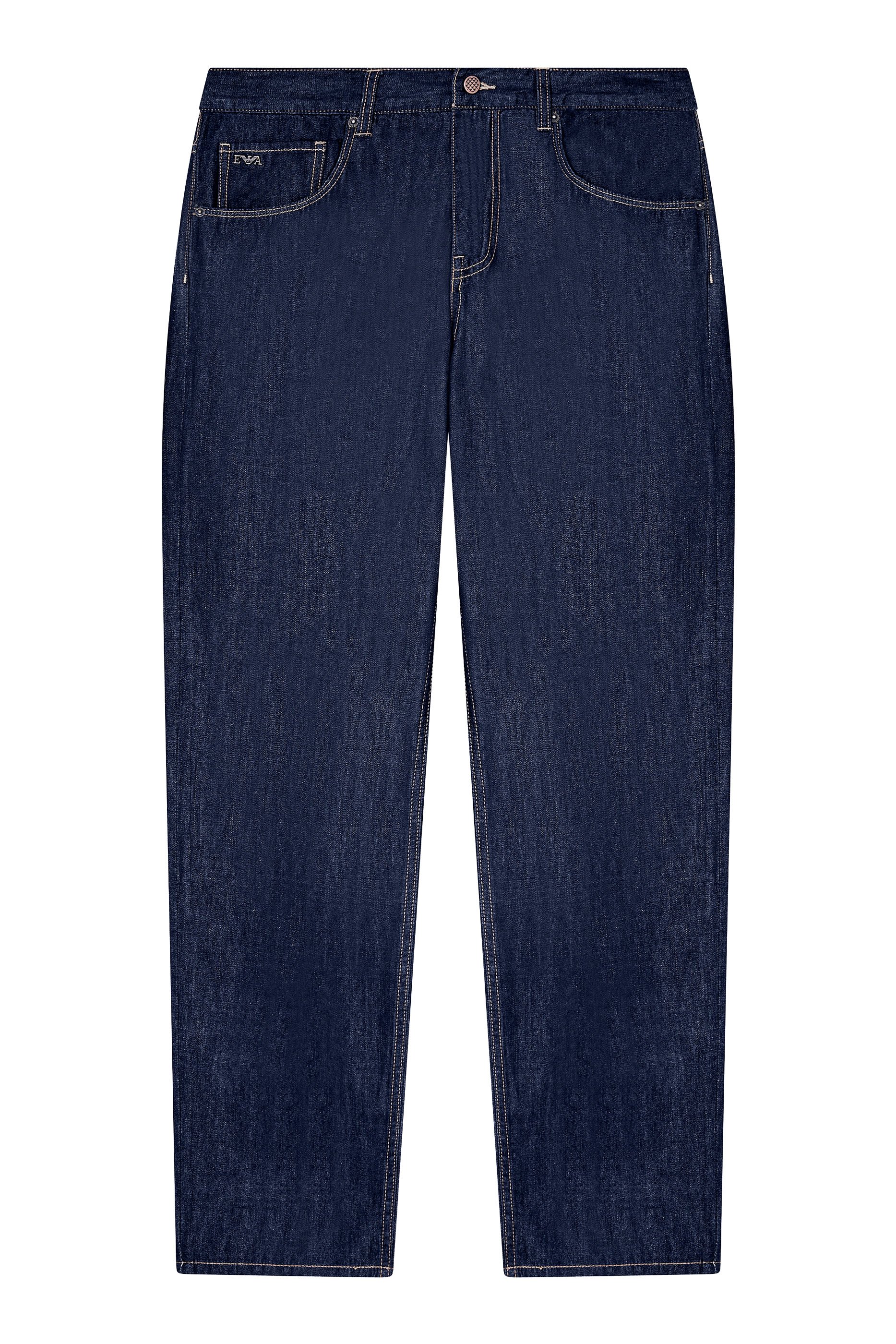 6.2oz Relaxed-Fit Denim Pants