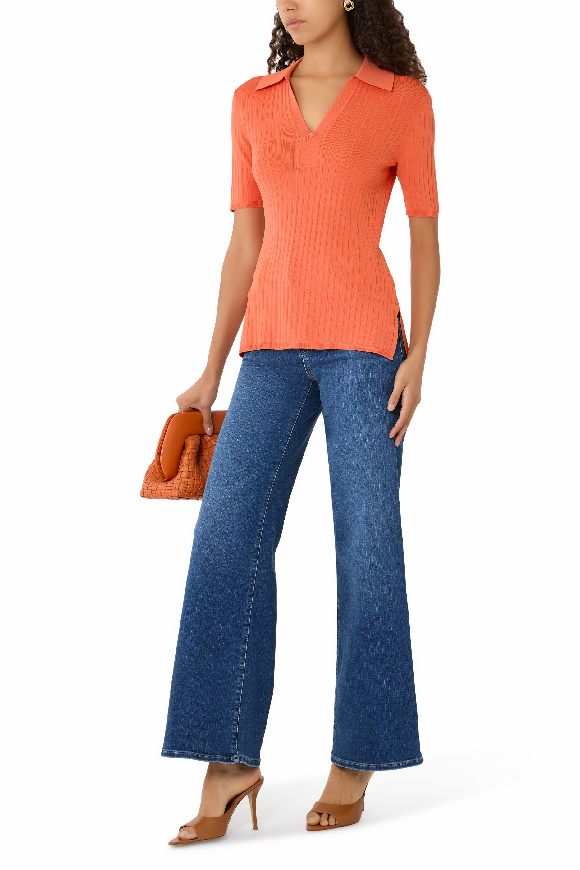 Le Slim Palazzo Jeans