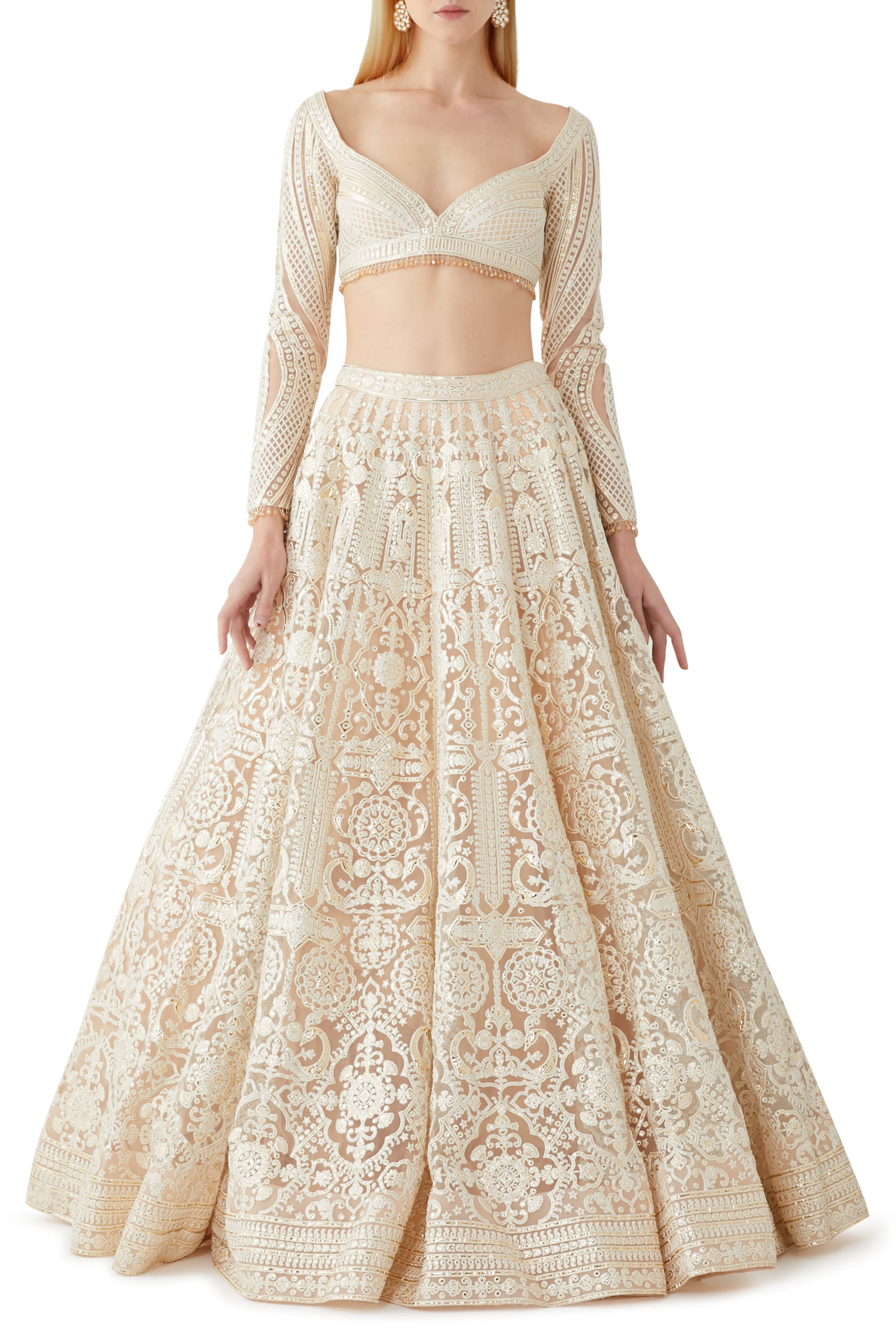 Embroidered Lehenga Set