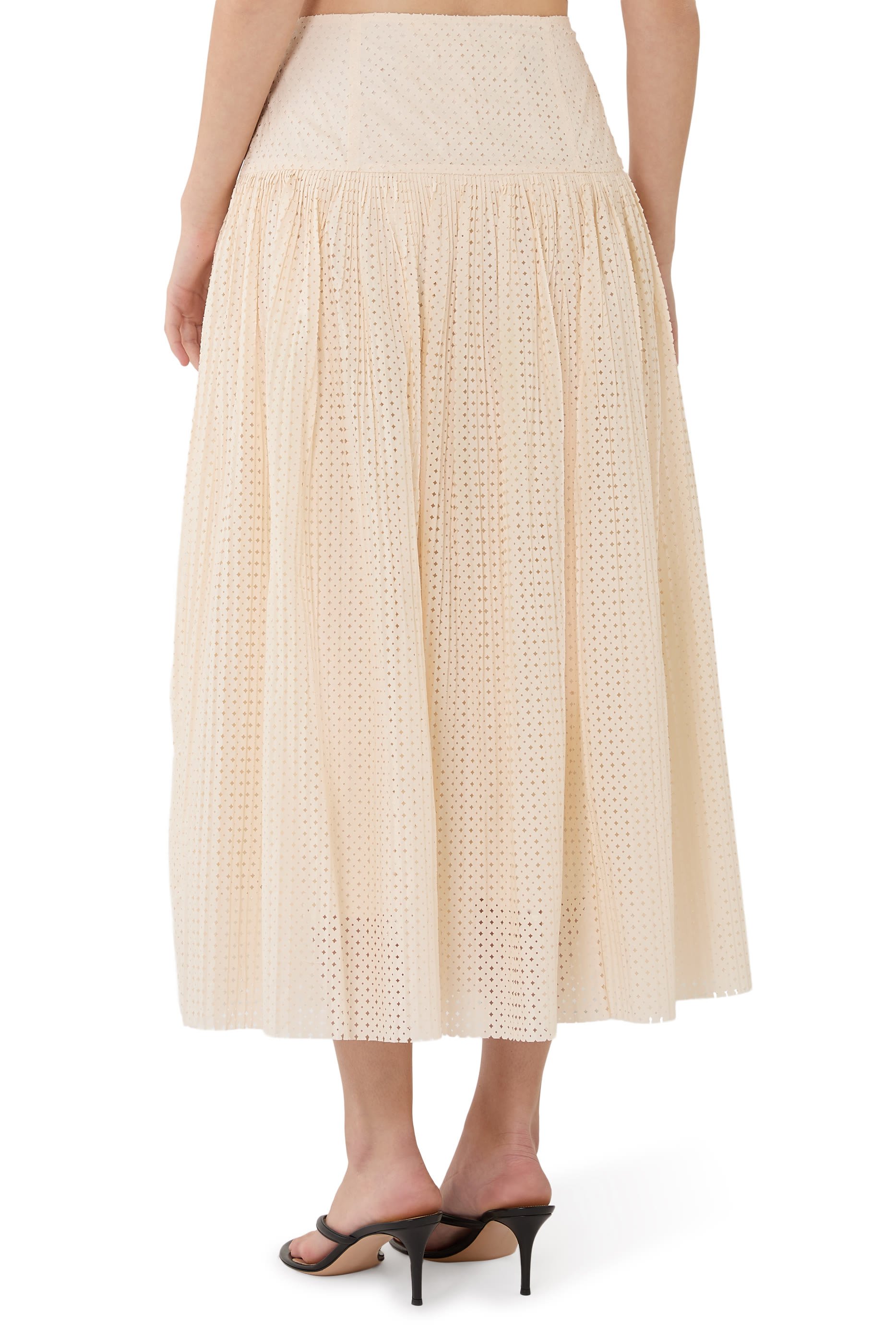 Nalla A‐Line Midi Skirt