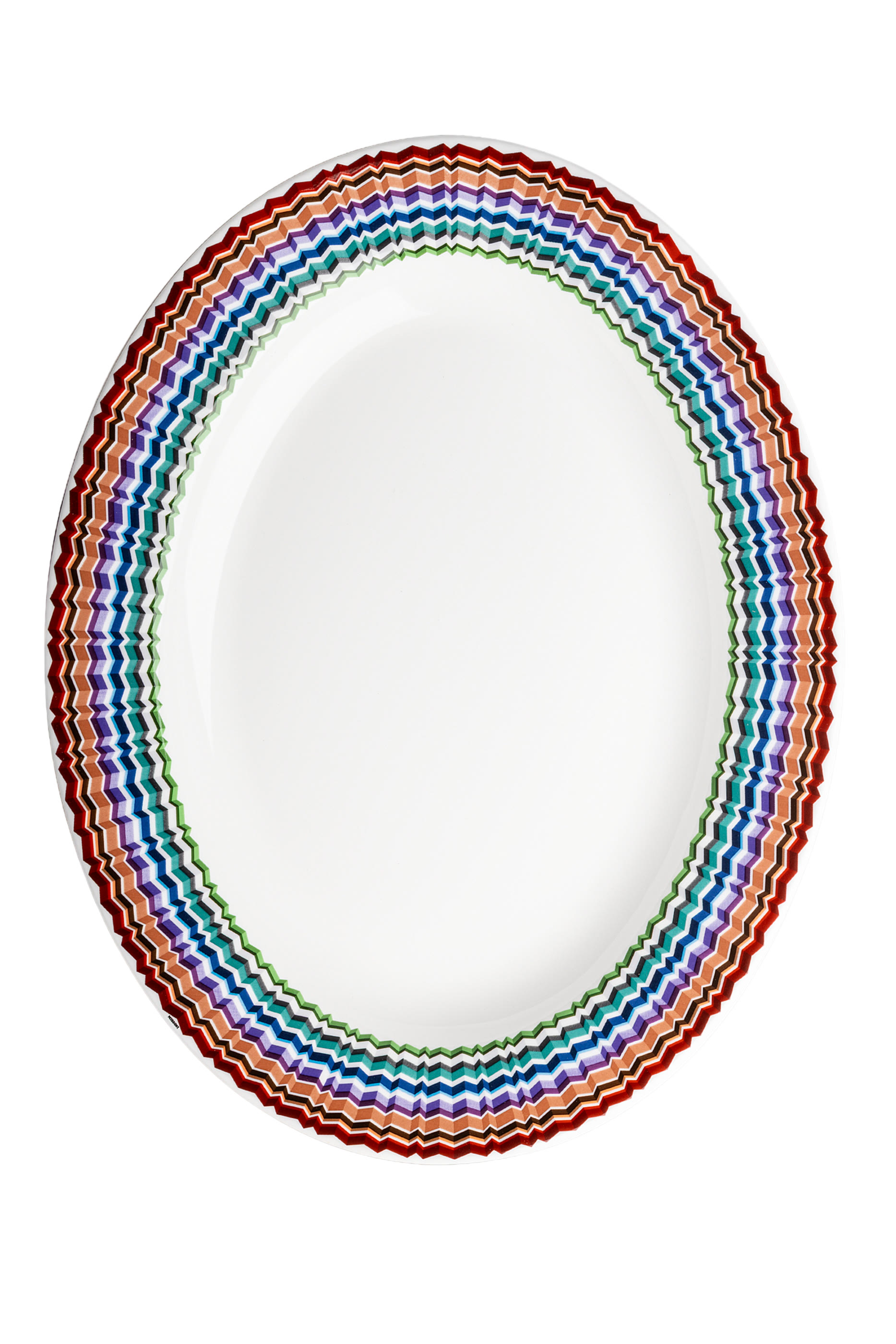 Waves Oval Dish