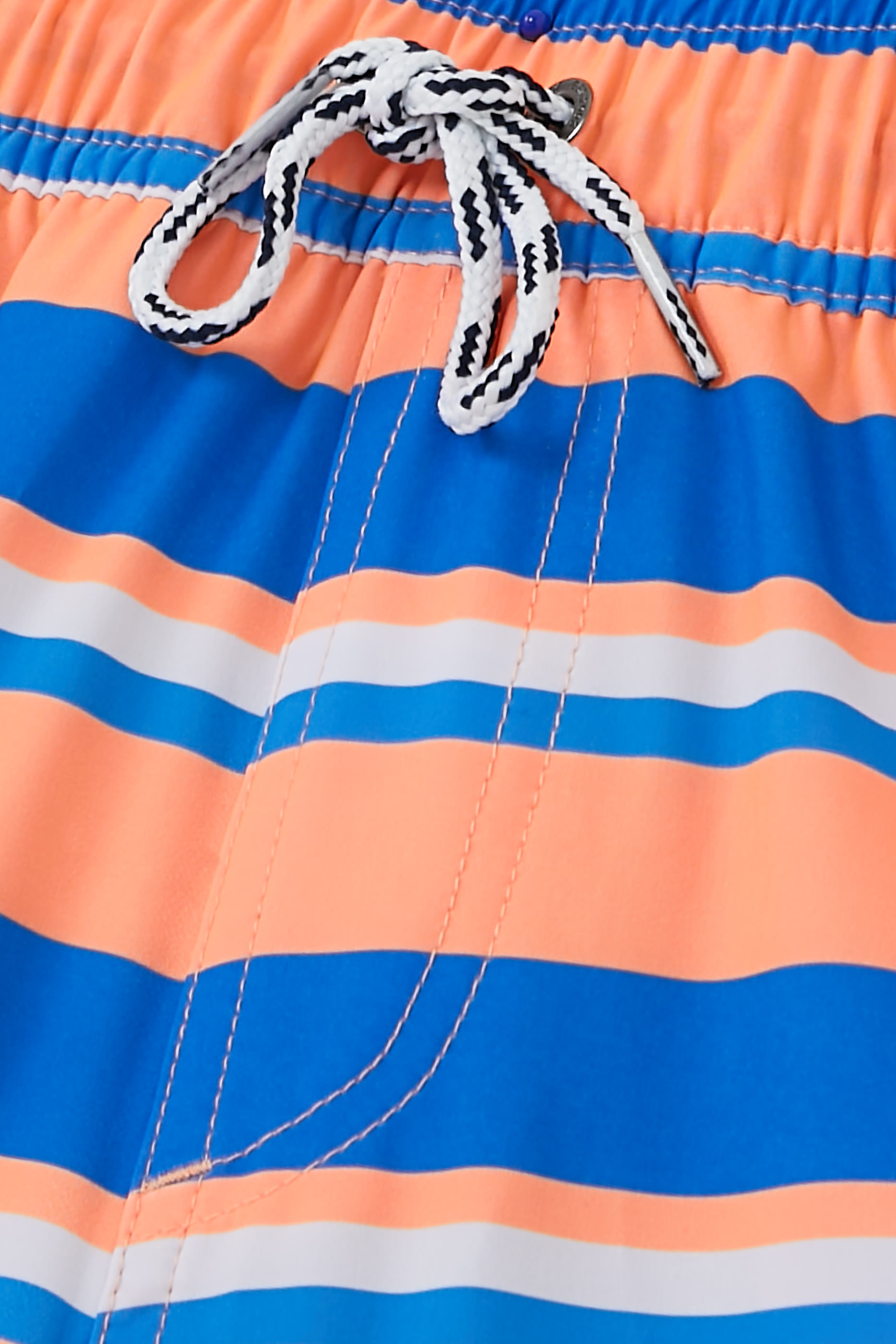 Kids Tropicana Stripe Sustainable Swim Shorts