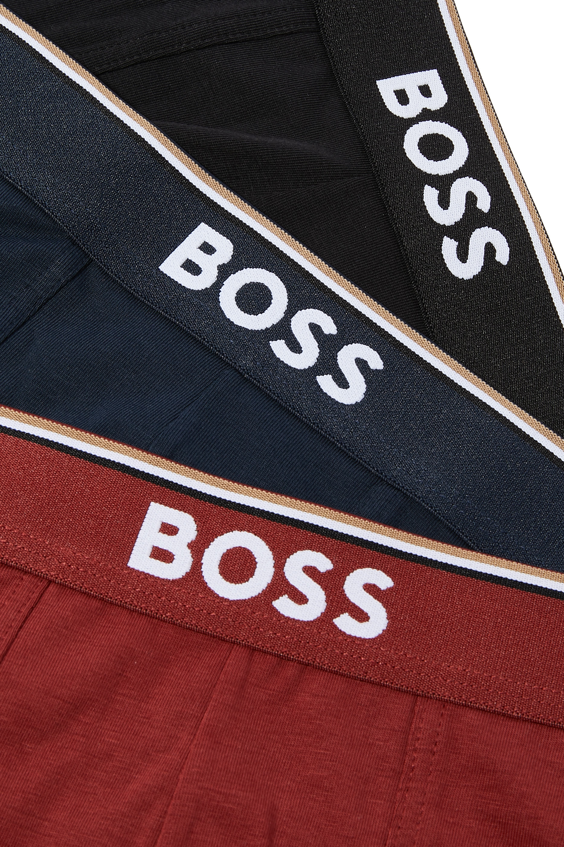 Logo Waistband Briefs, Pack of 3