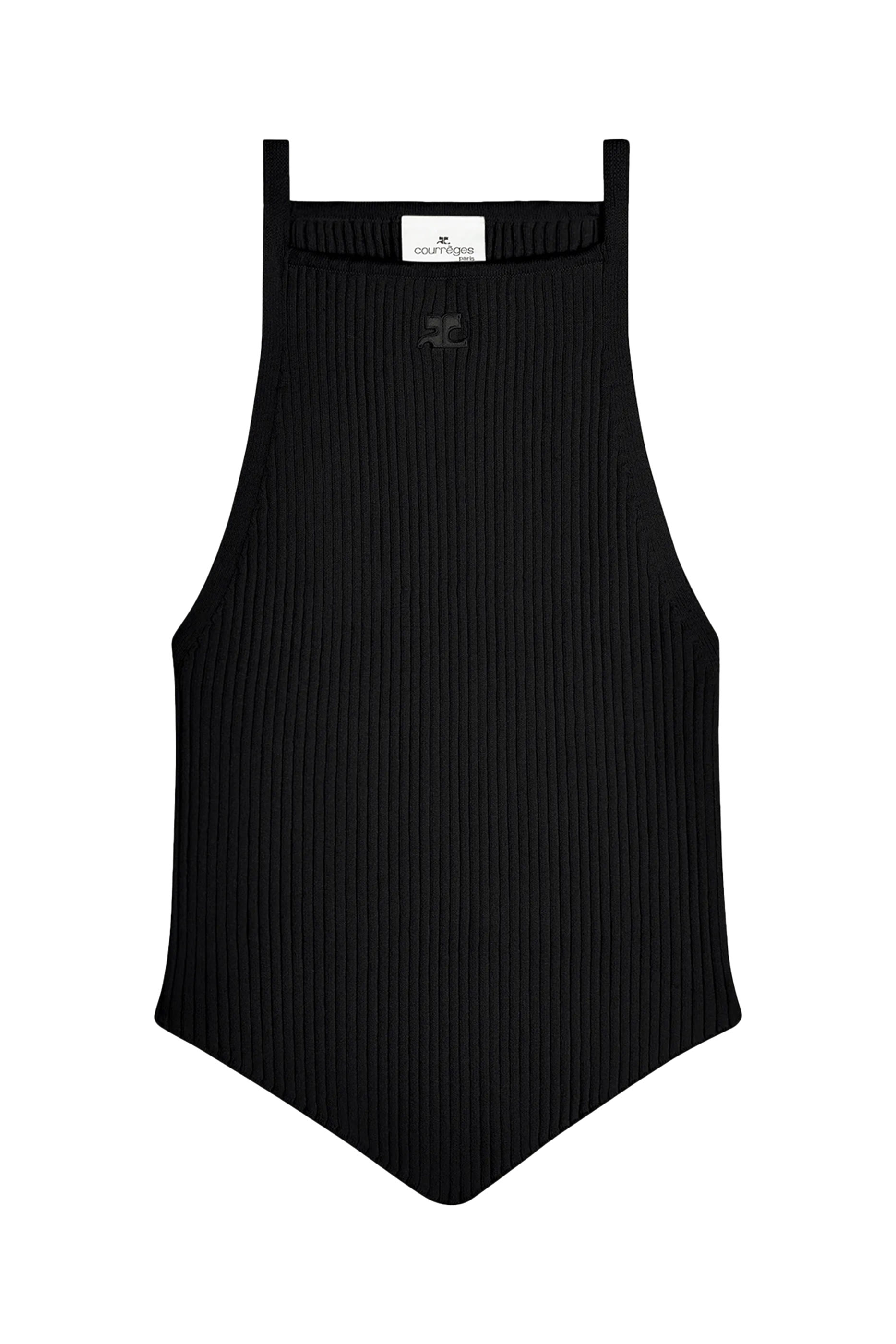  Signature Pointy Rib Knit Top