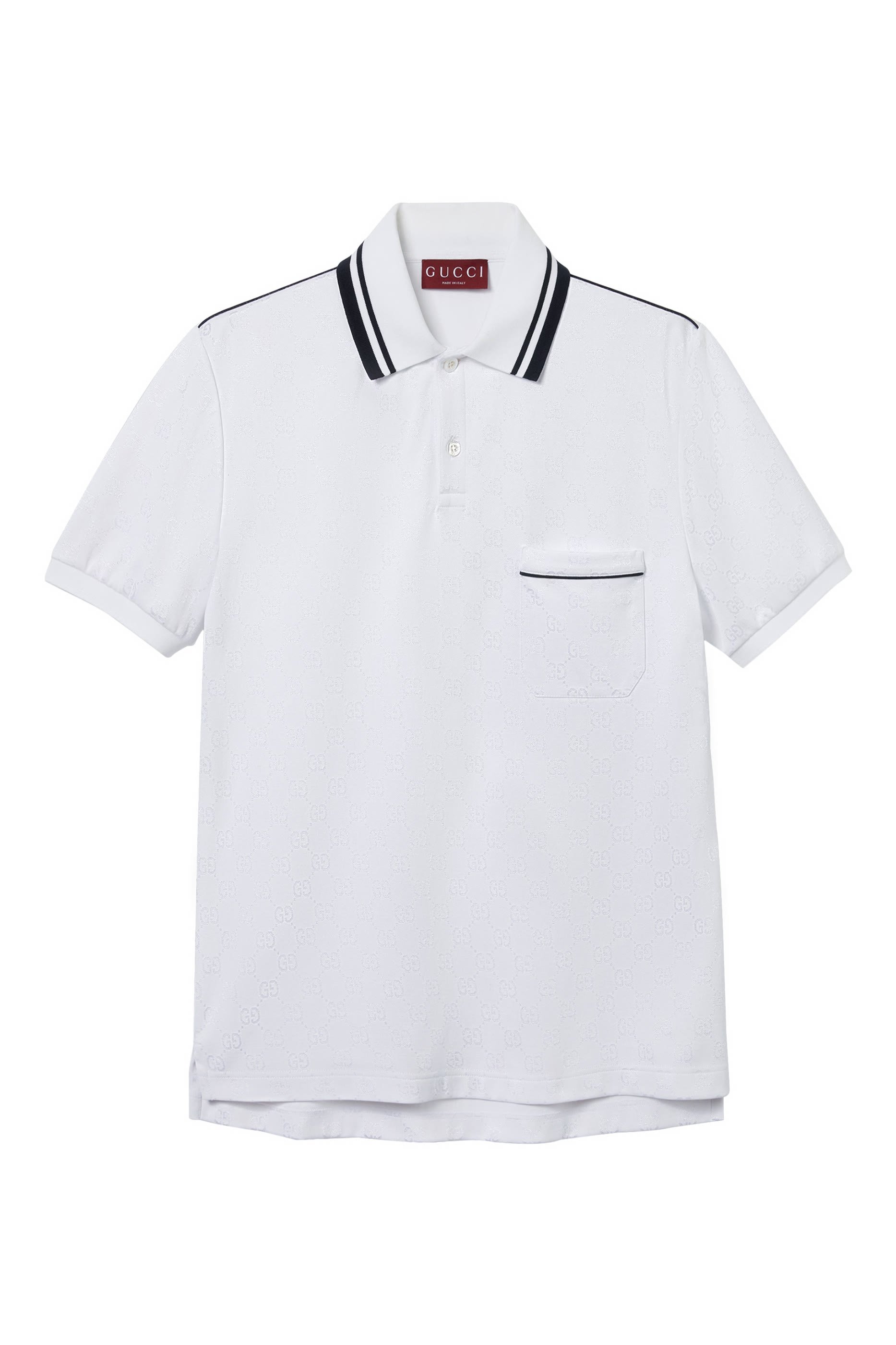 GG Nylon & Cotton Polo Shirt