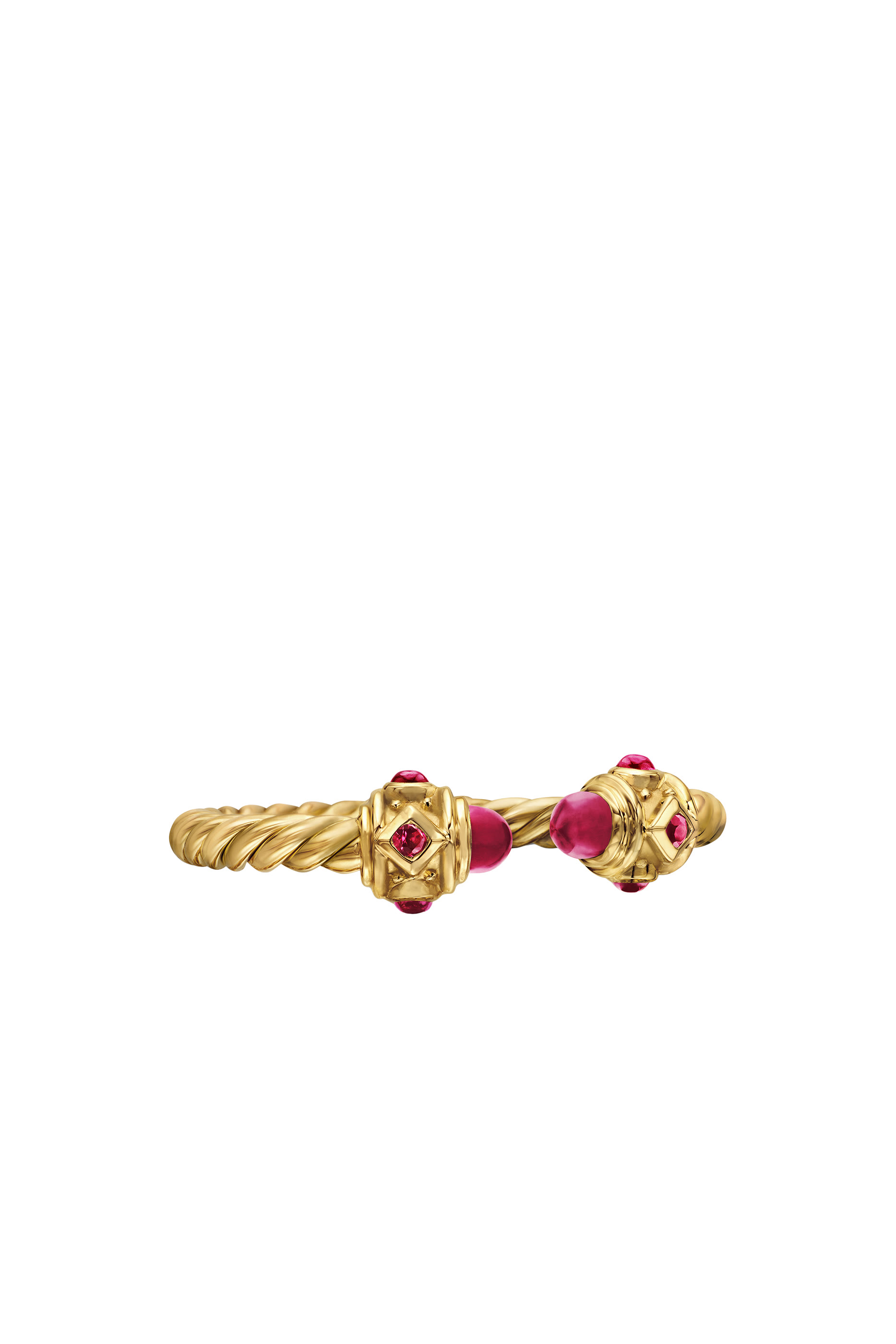 Renaissance Ring, 18k Yellow Gold & Rubies