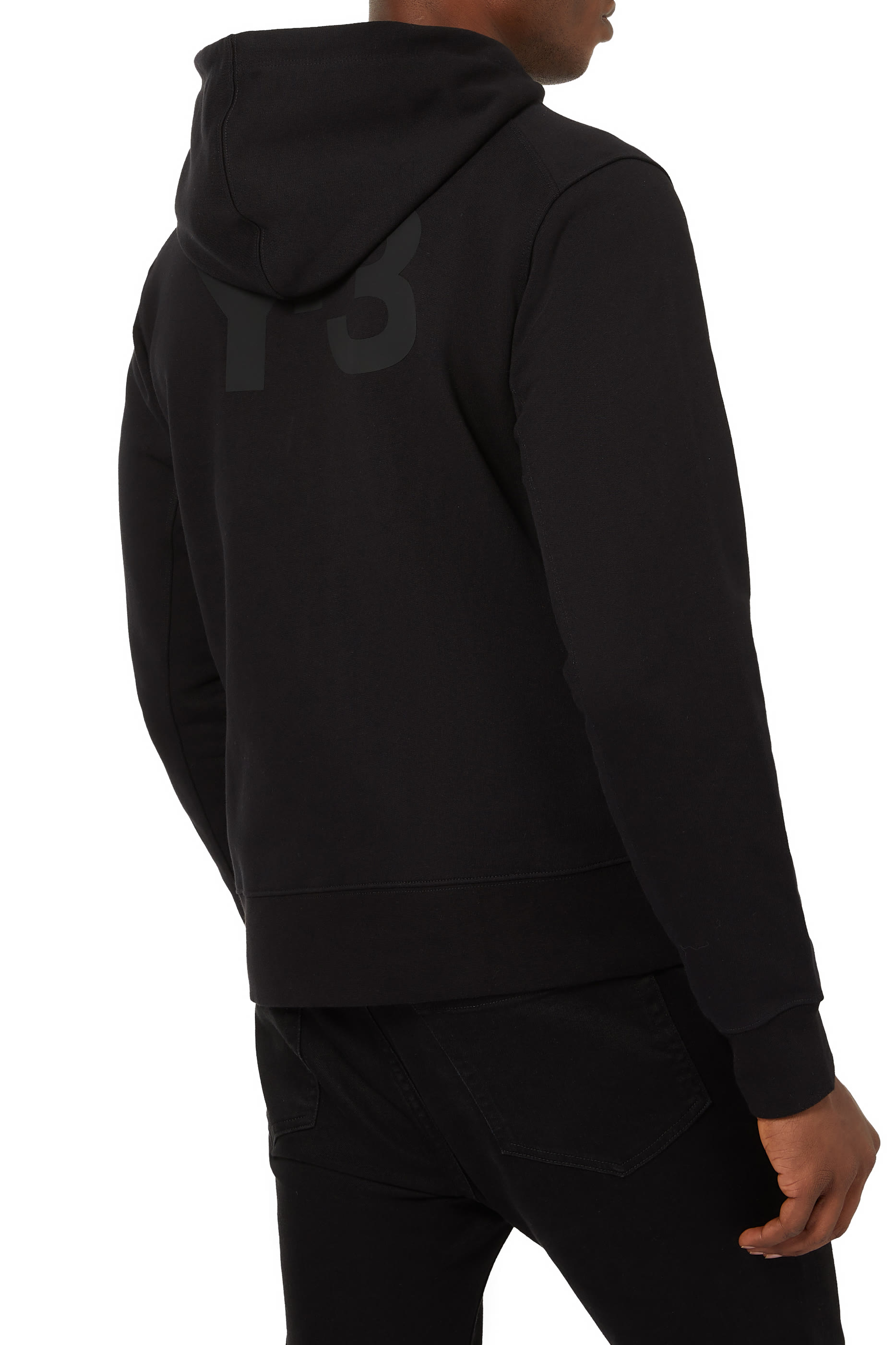 Back Logo Full Zip Hoodie