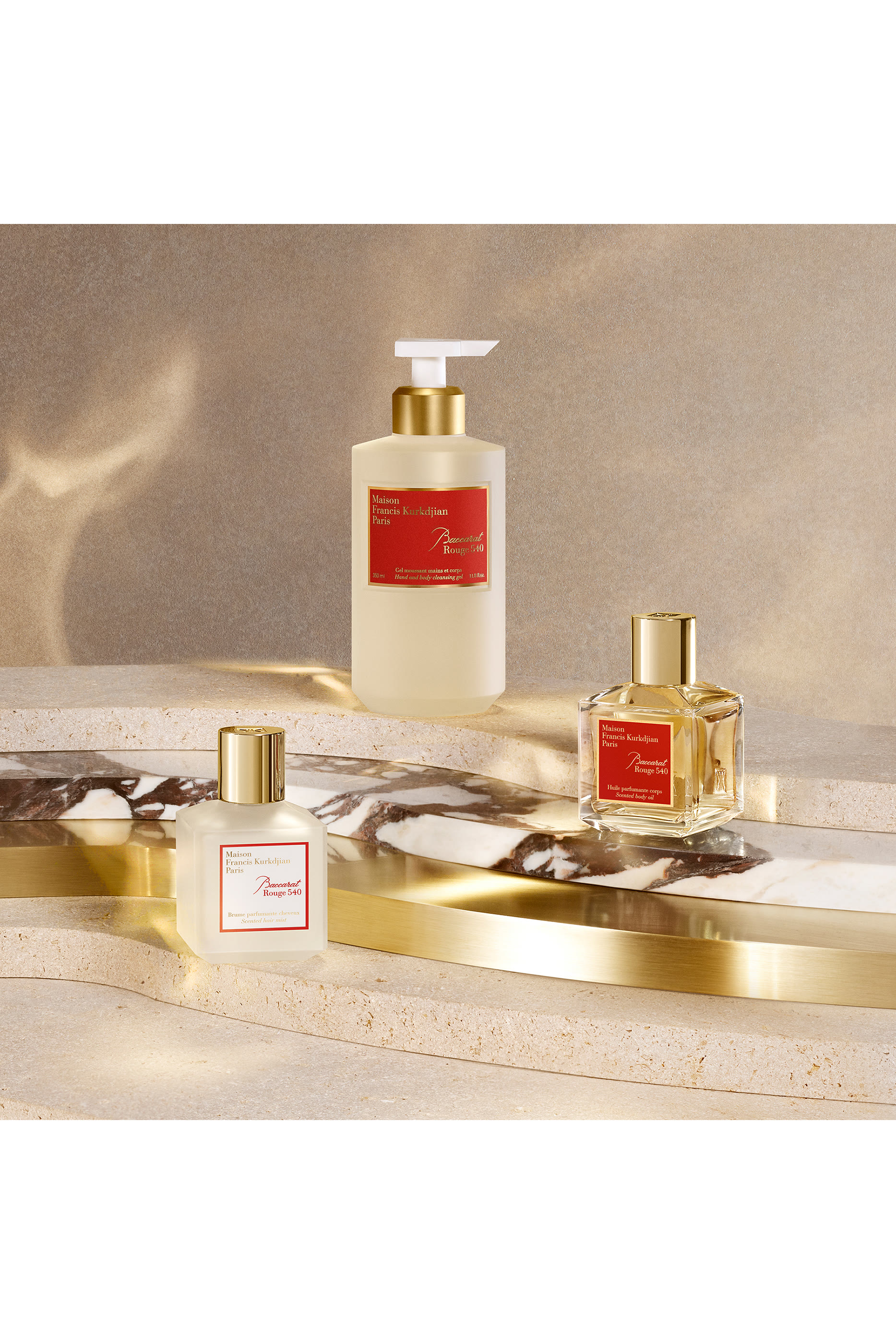 Baccarat Rouge 540 Scented Body Oil