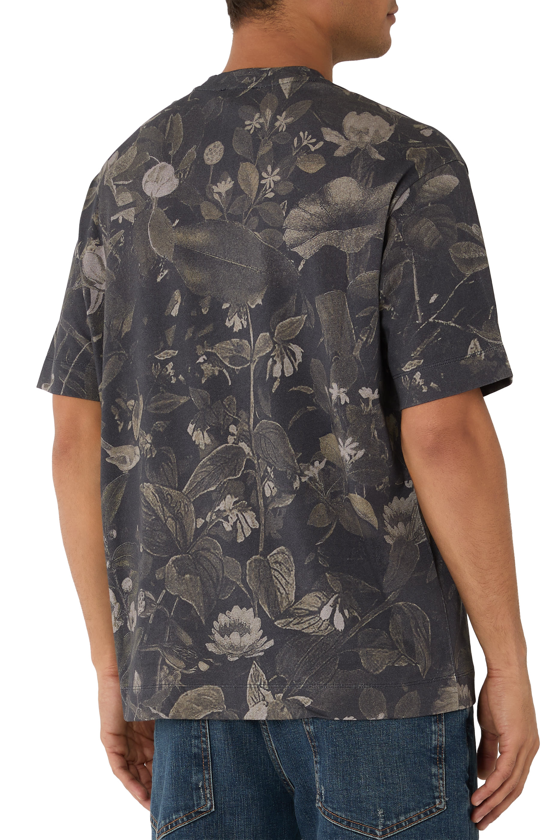 Logo Floral Print T-Shirt