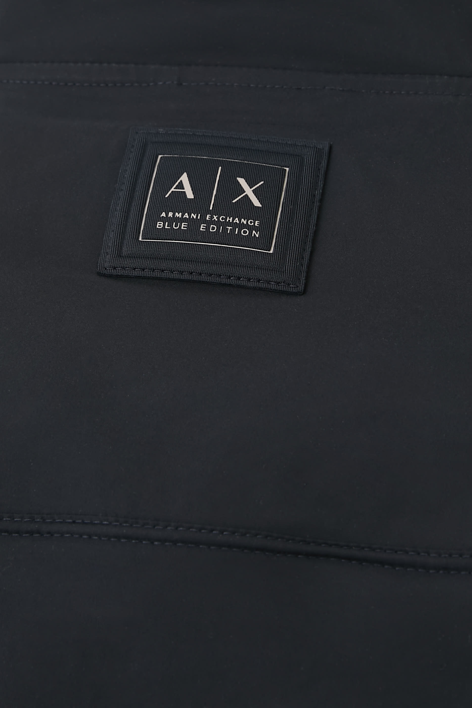 AX Logo Zip-Through Blouson Jacket