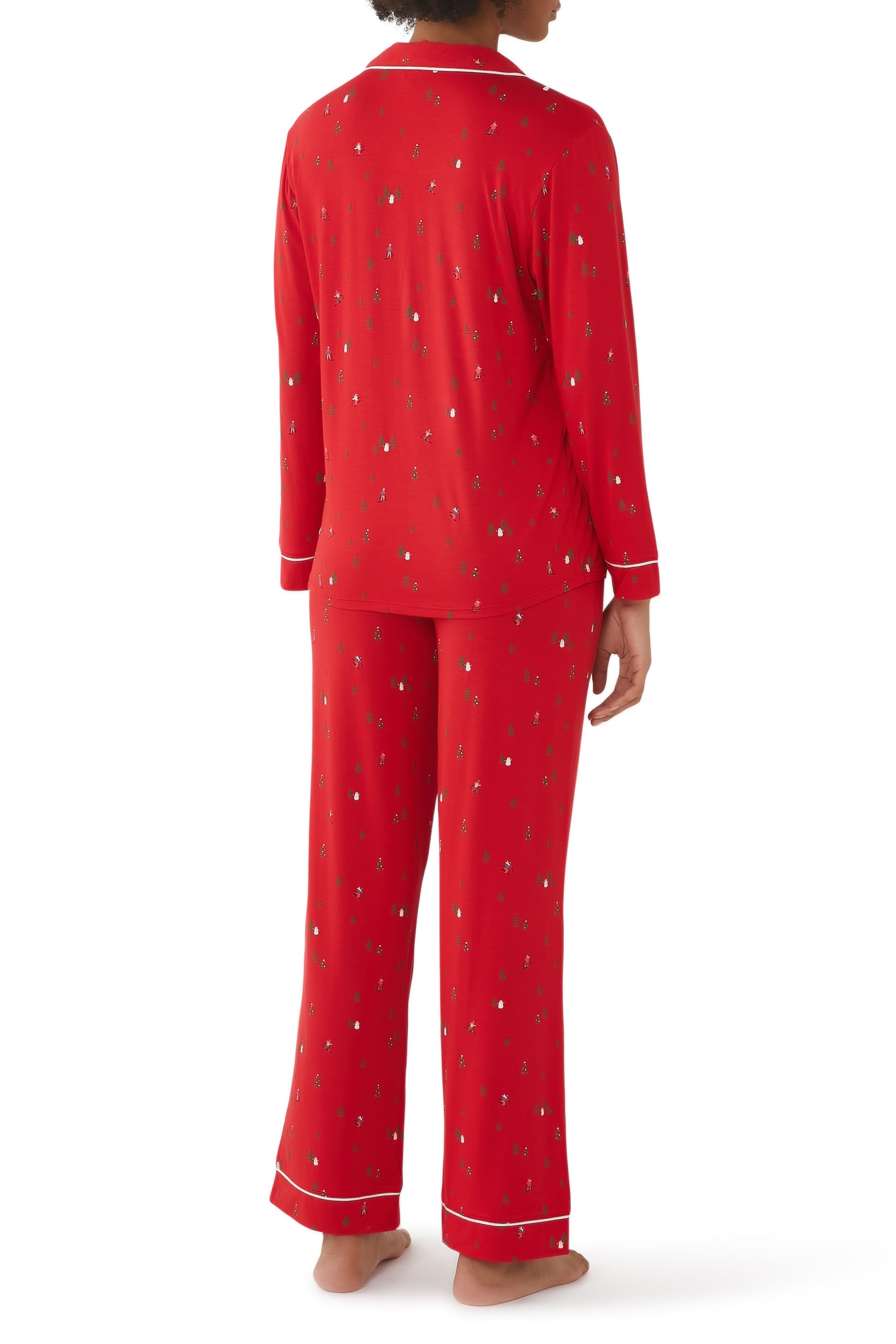 William Printed Pajama Set