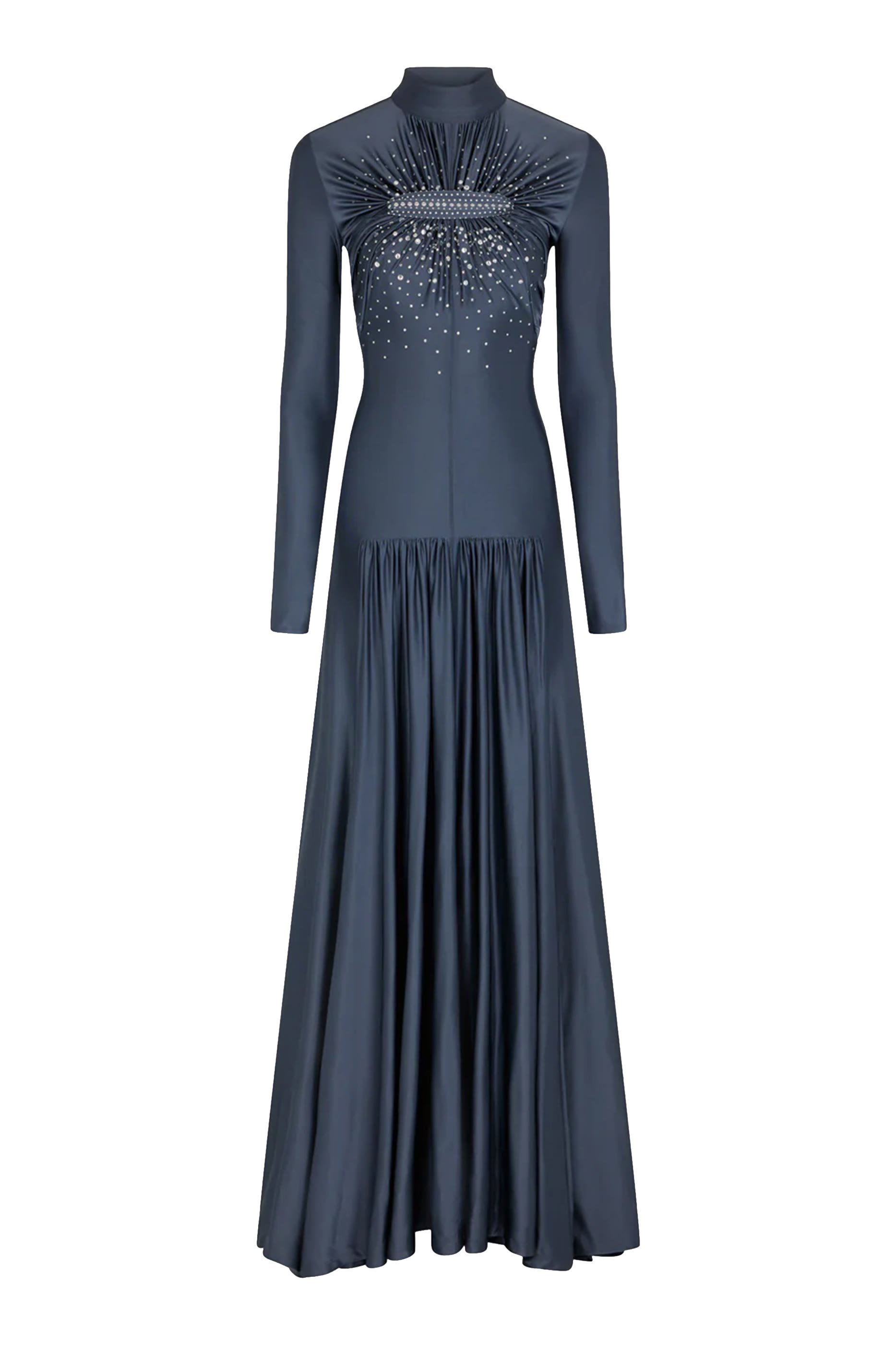 Long Embroidered Dress