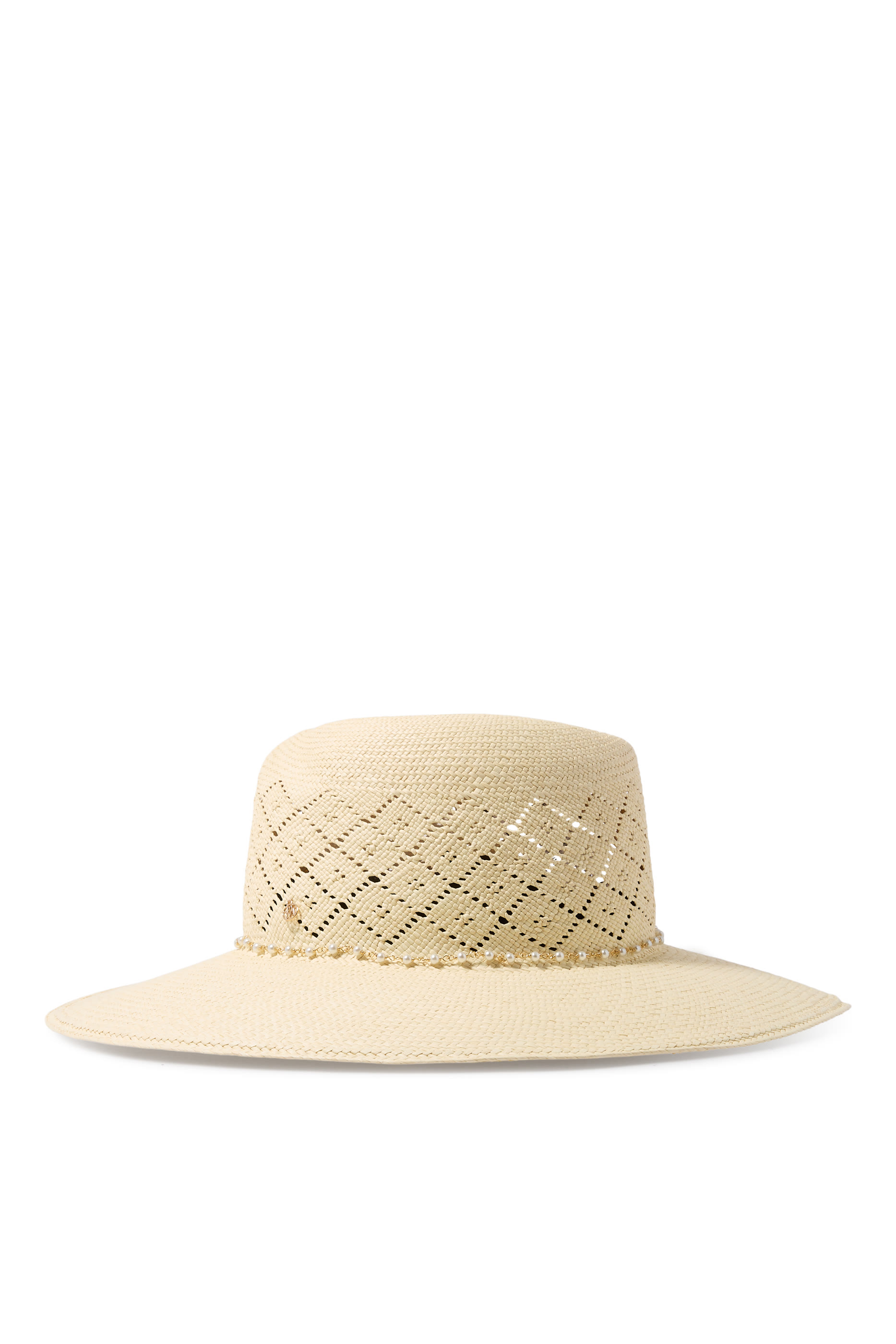 Blanche Openwork-Design Hat