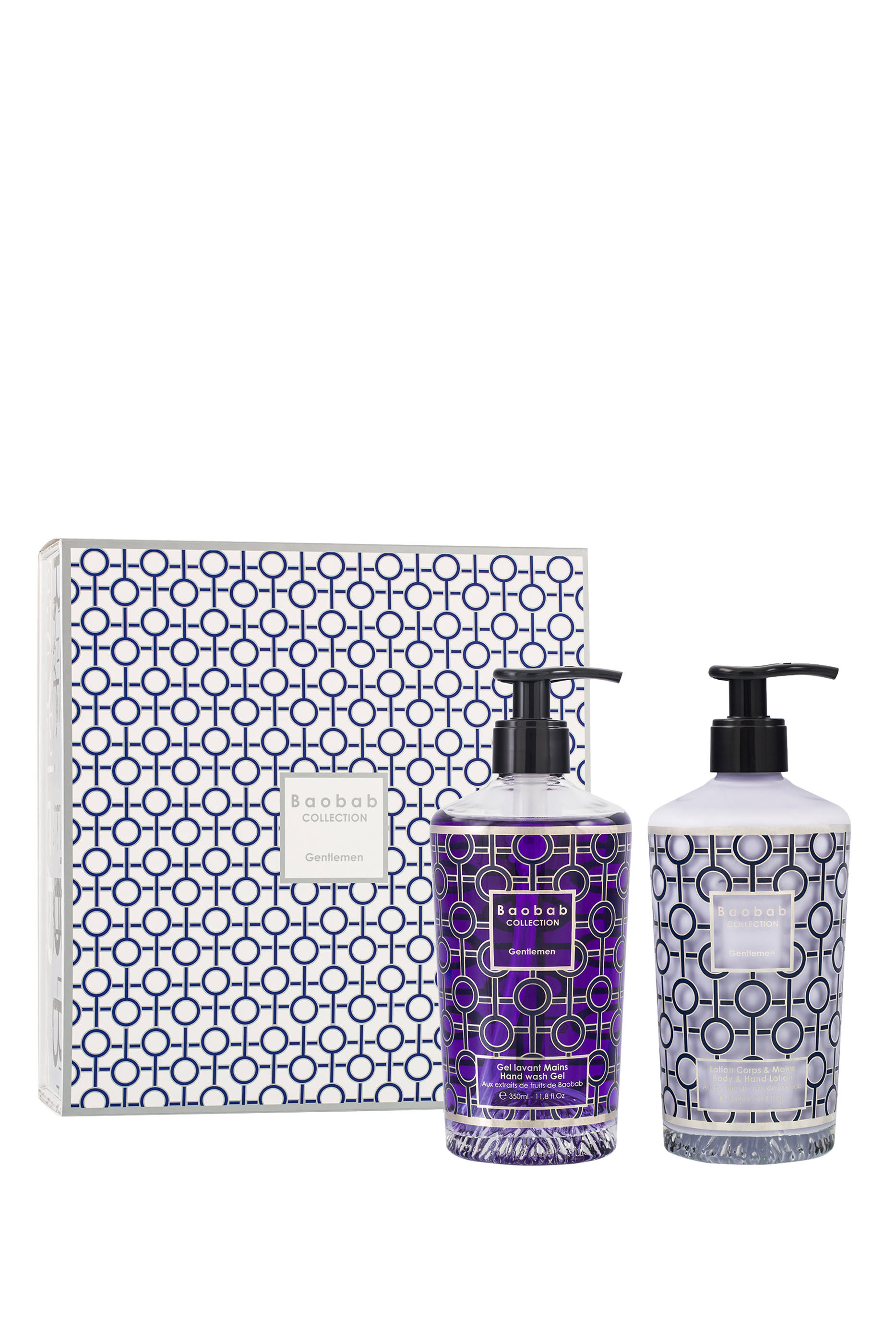 Gentlemen Body & Hand Lotion + Hand Wash Gel Gift Box