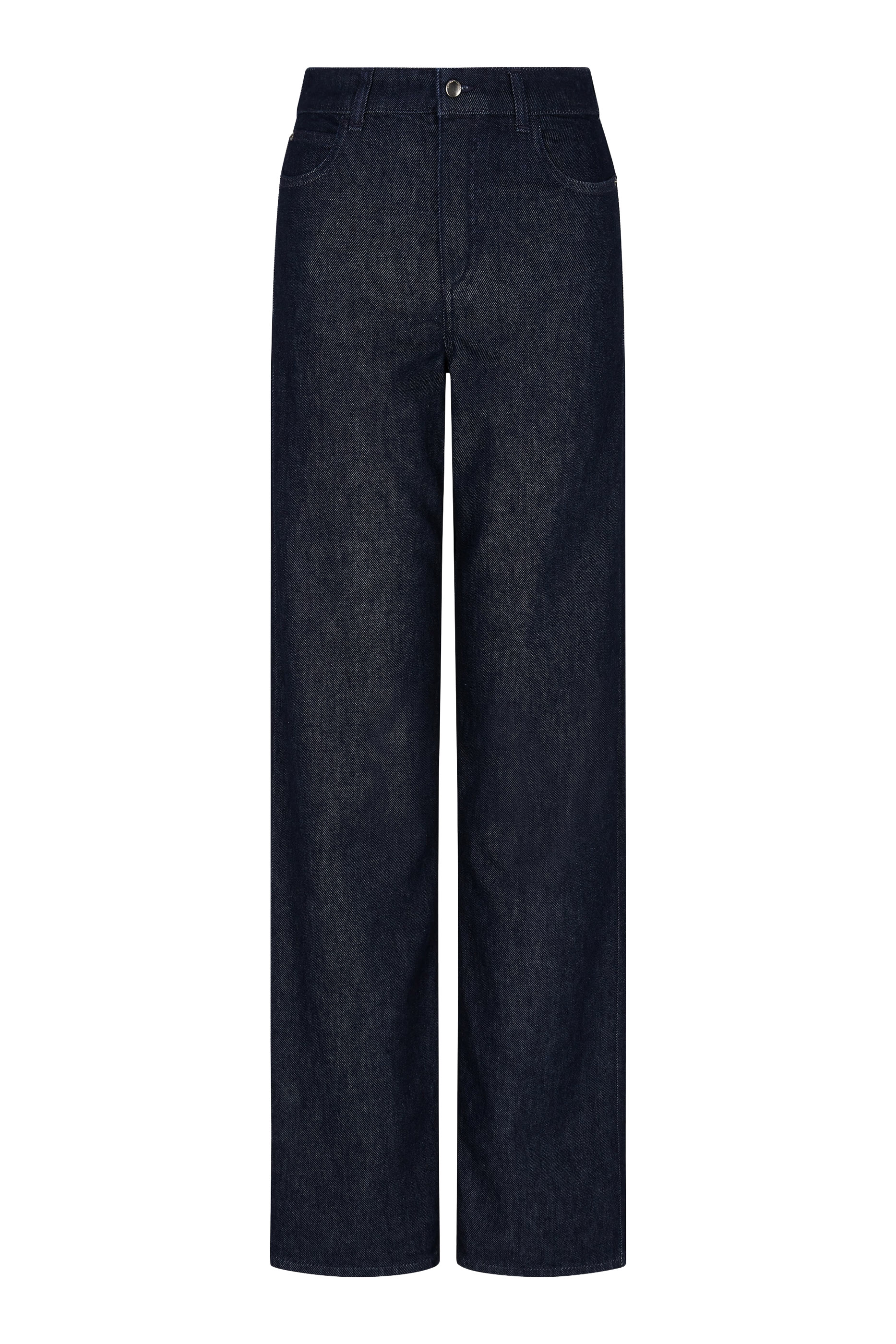 J4B High-Rise Straight-Leg Jeans