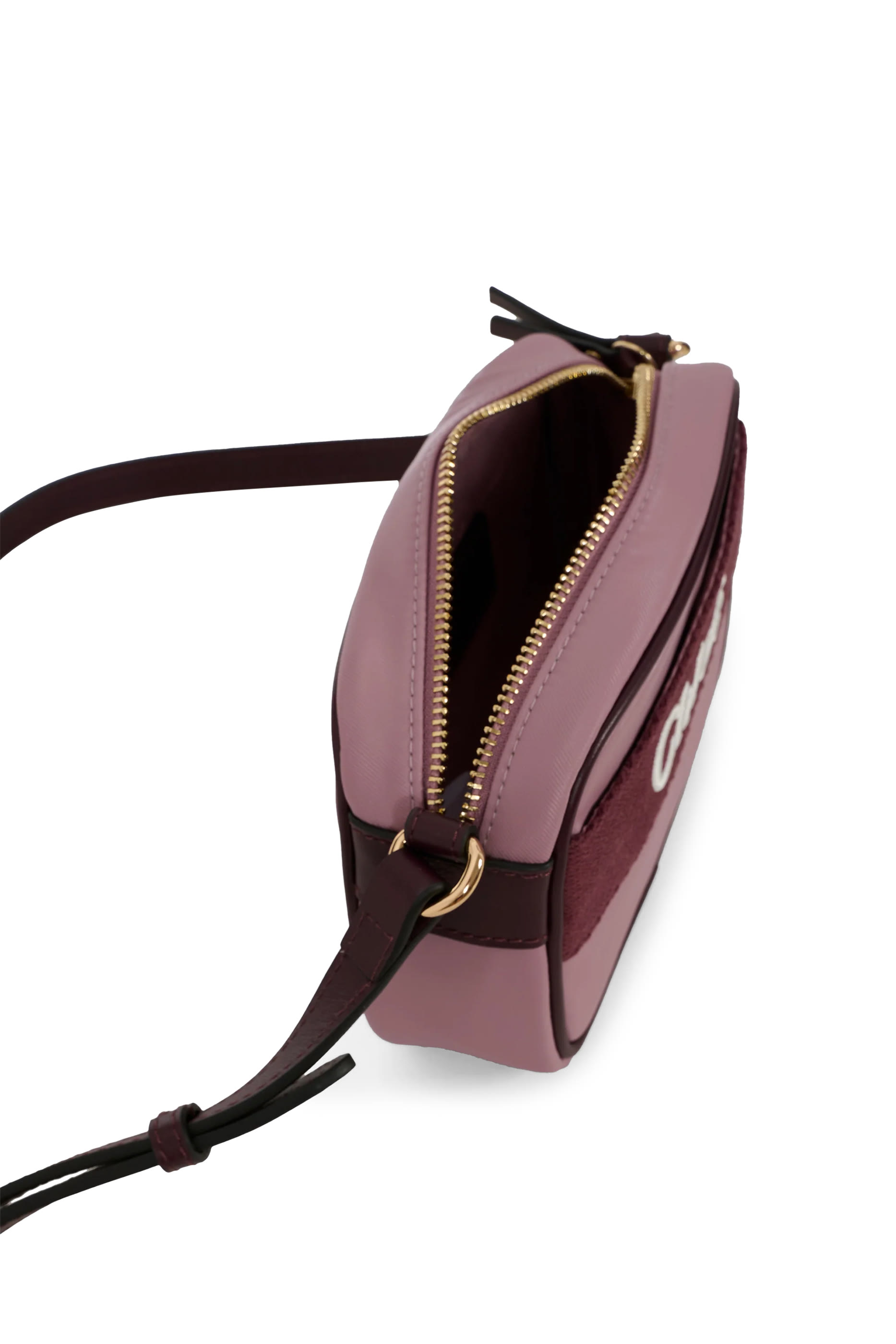 Kids Logo-Embroidered Crossbody Bag