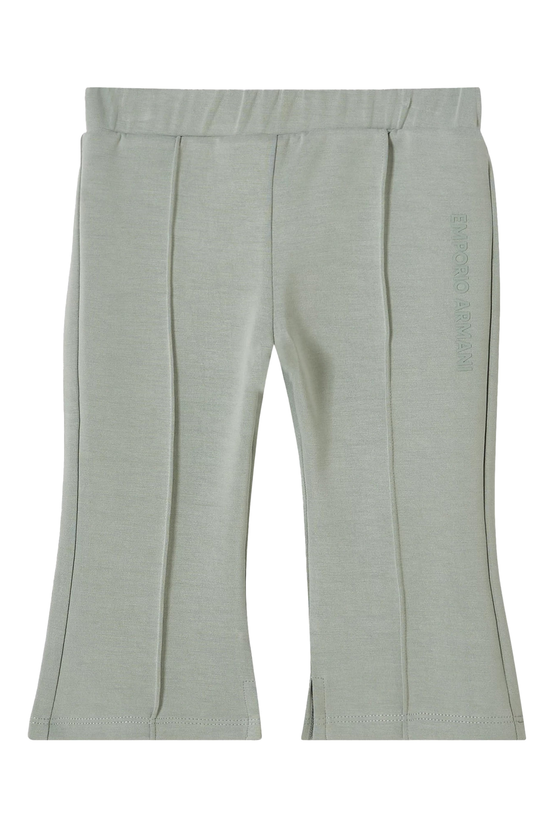 Kids EA Text Wide-Leg Trousers