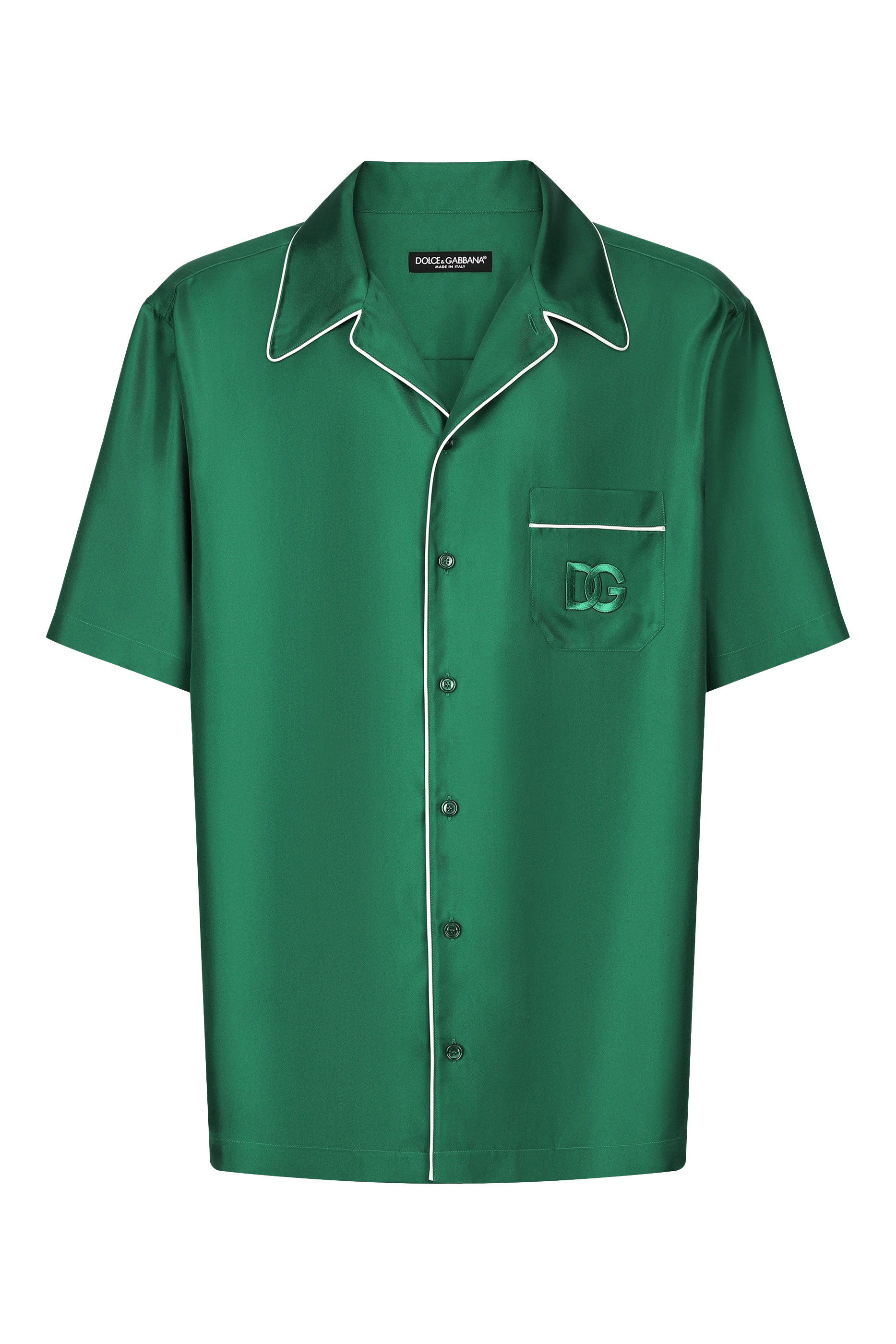 DG Embroidery Silk Twill Shirt