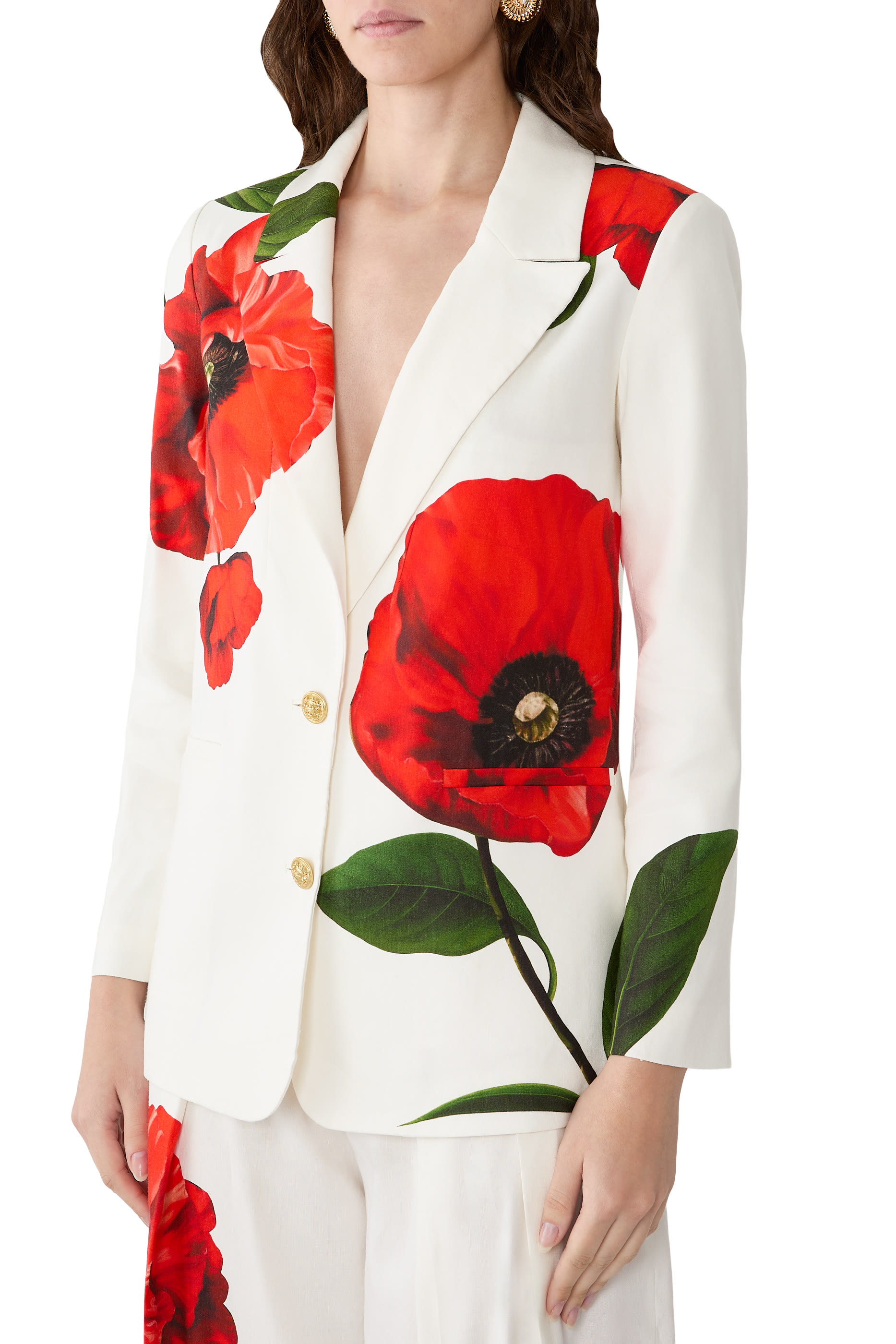 Elna Slim Long Blazer 