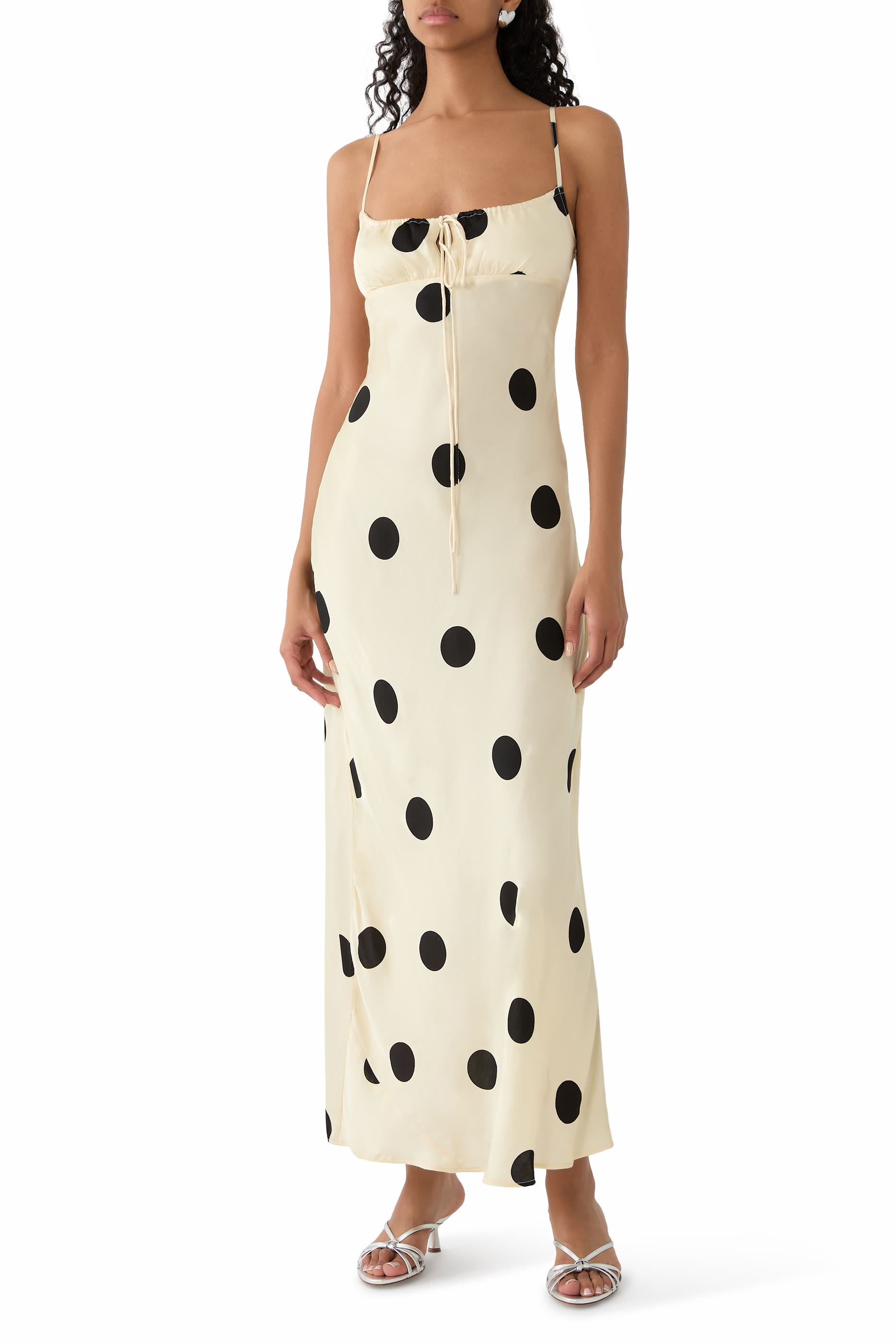 Chilli-Print Maxi Dress