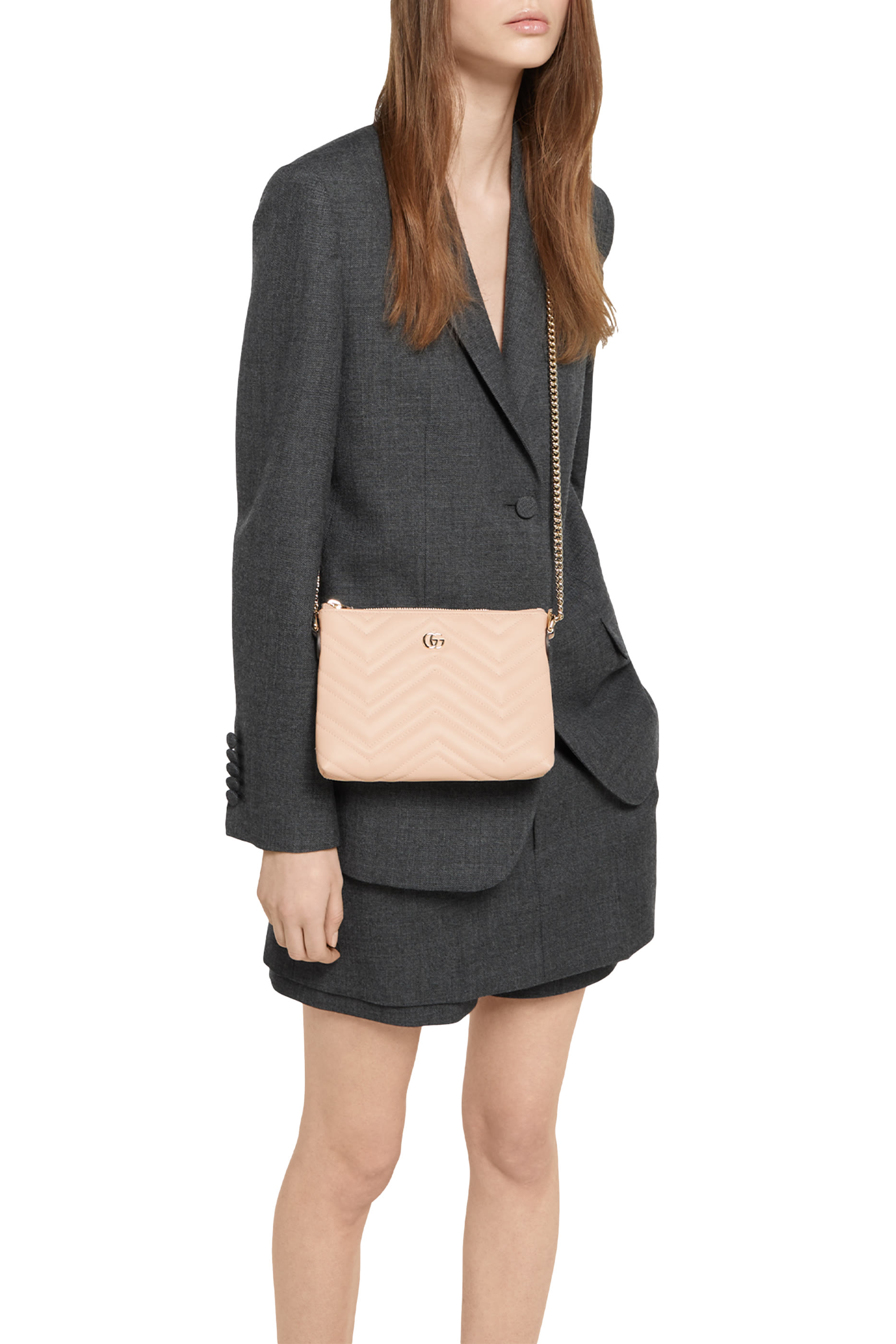 GG Marmont Pochette with Chain