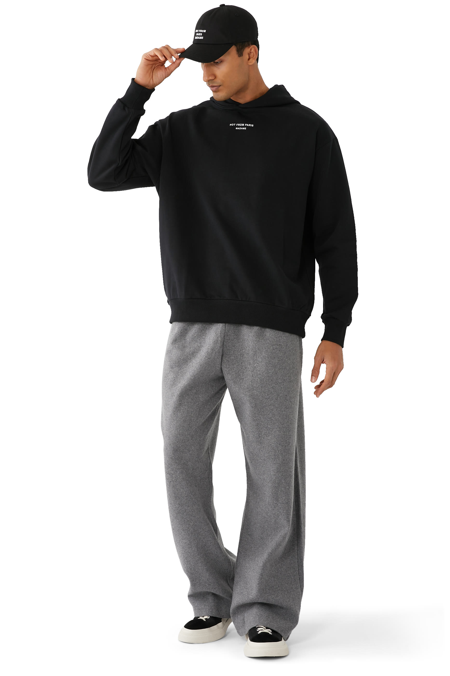 Le Hoodie Slogan Classique