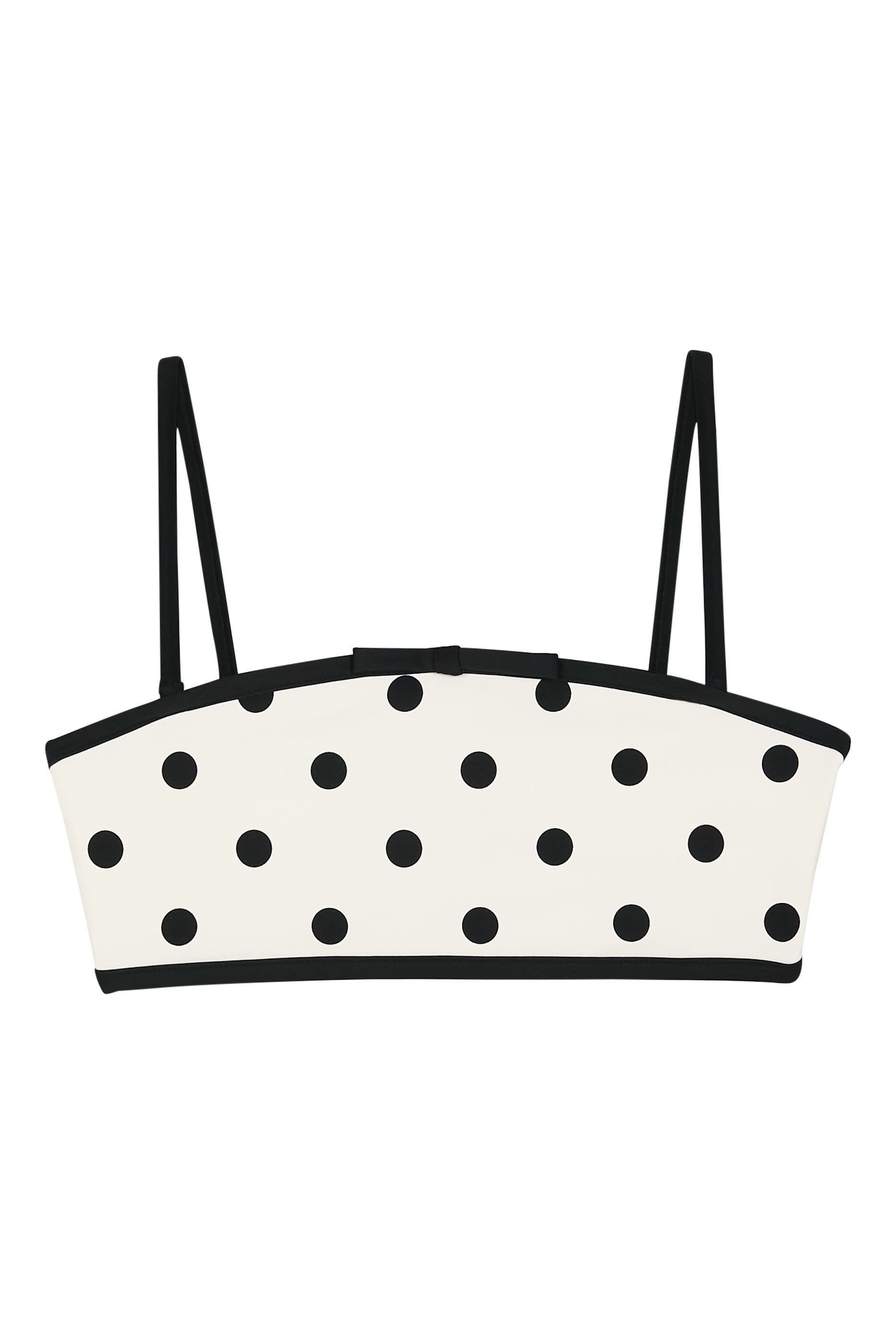 Polka Dot Bikini Top