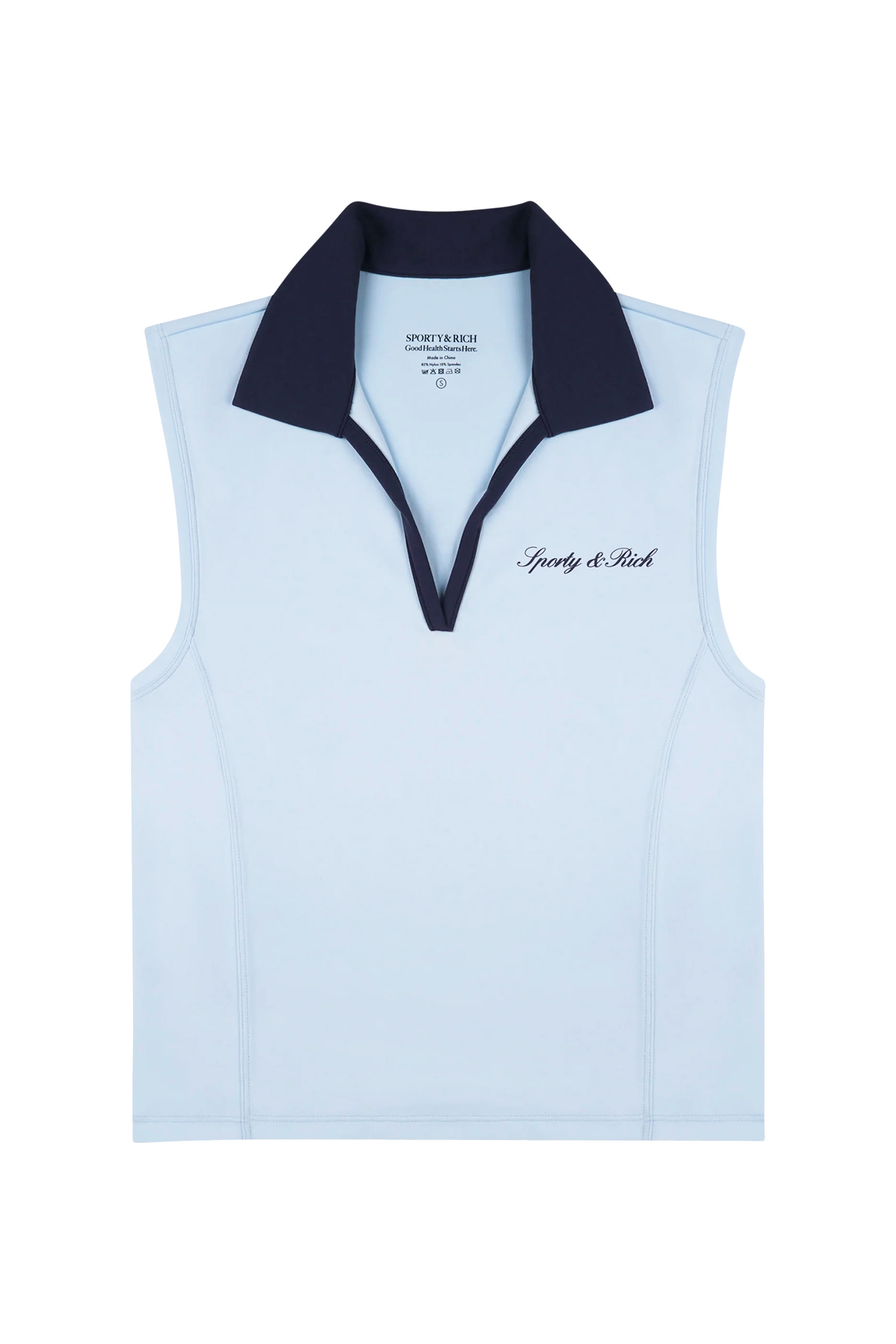 Signature Logo Sports Polo Vest