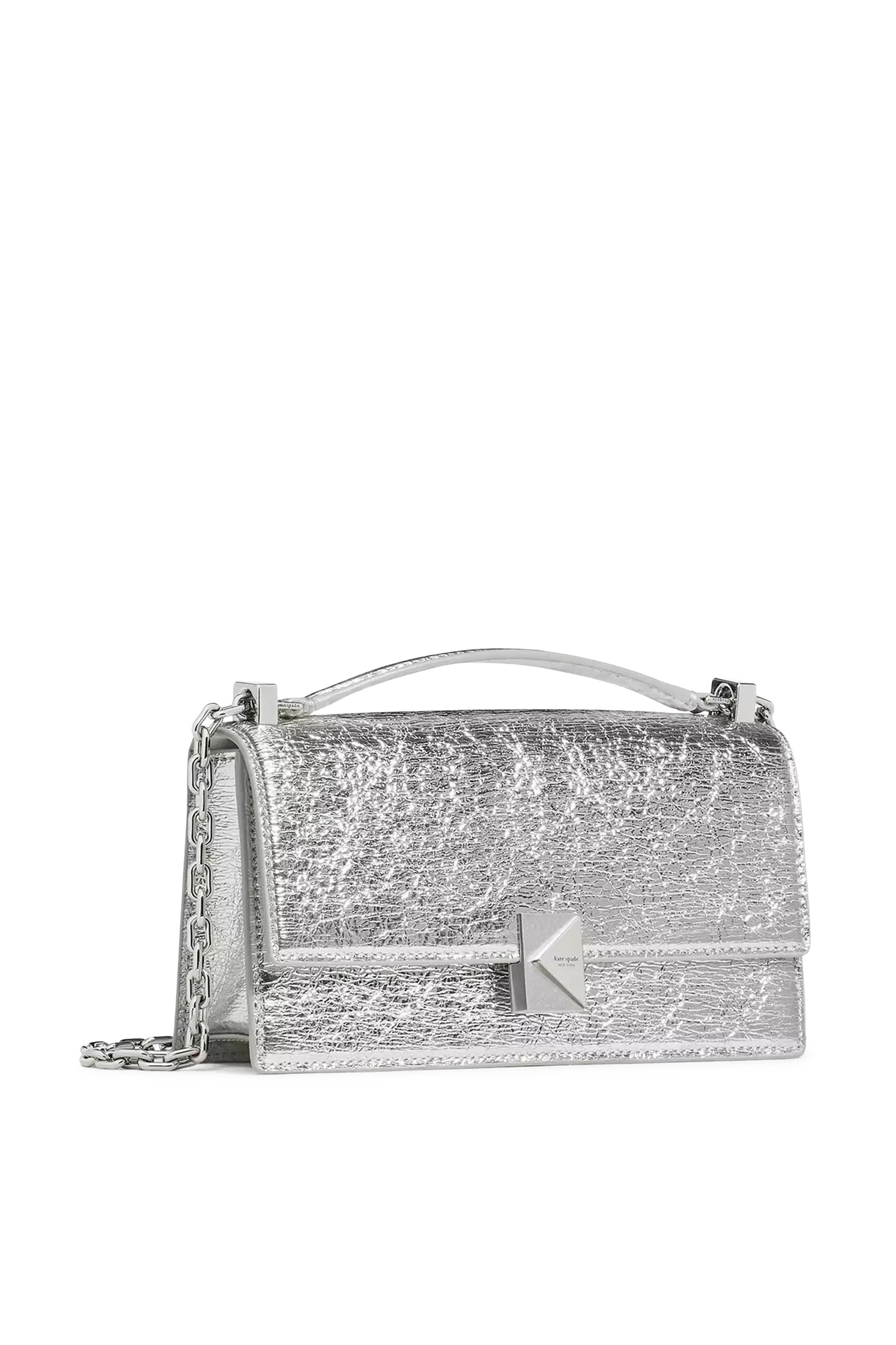 Deco Crinkle Metallic Mini Crossbody Bag