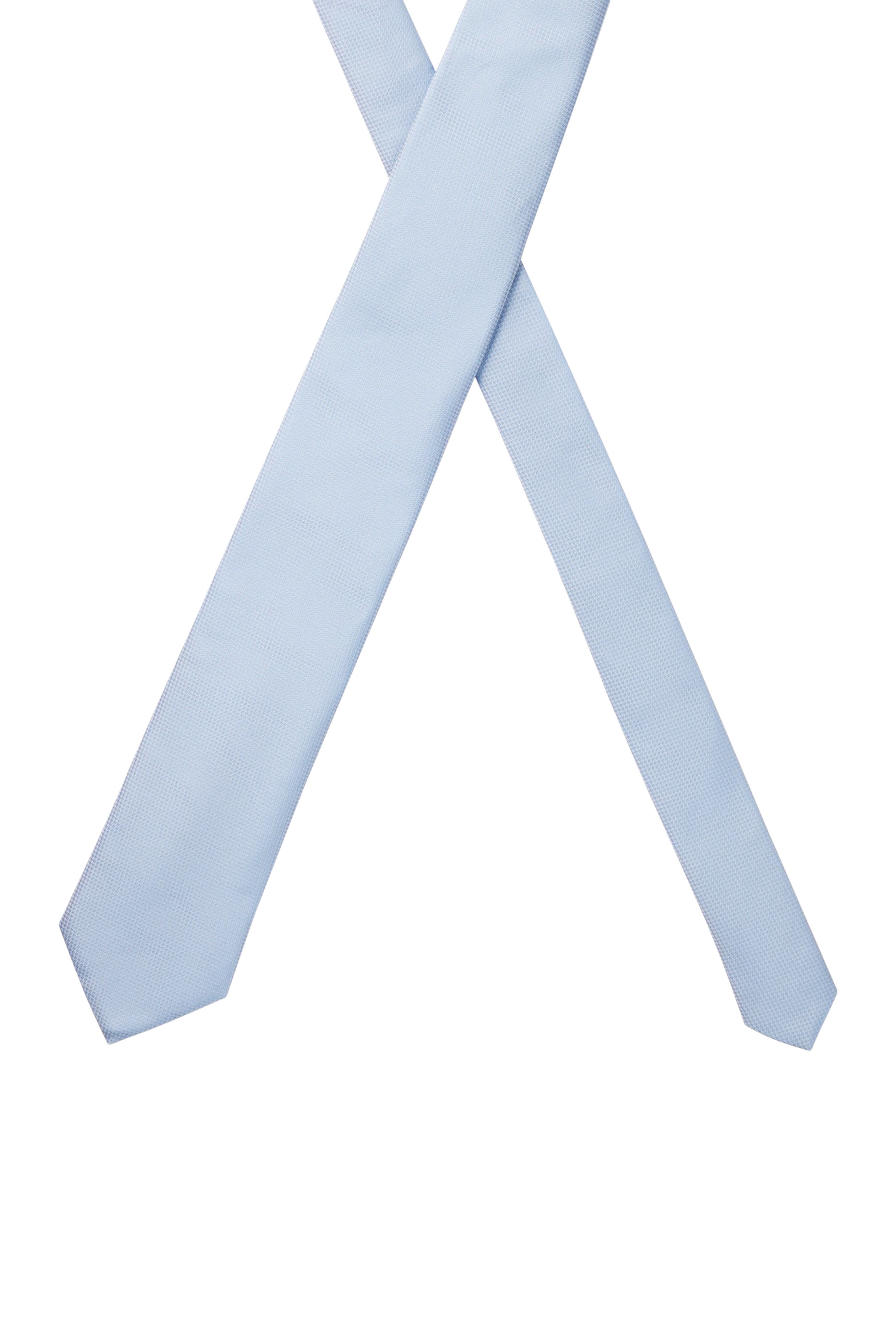 Micro-Pattern Jacquard Silk Tie