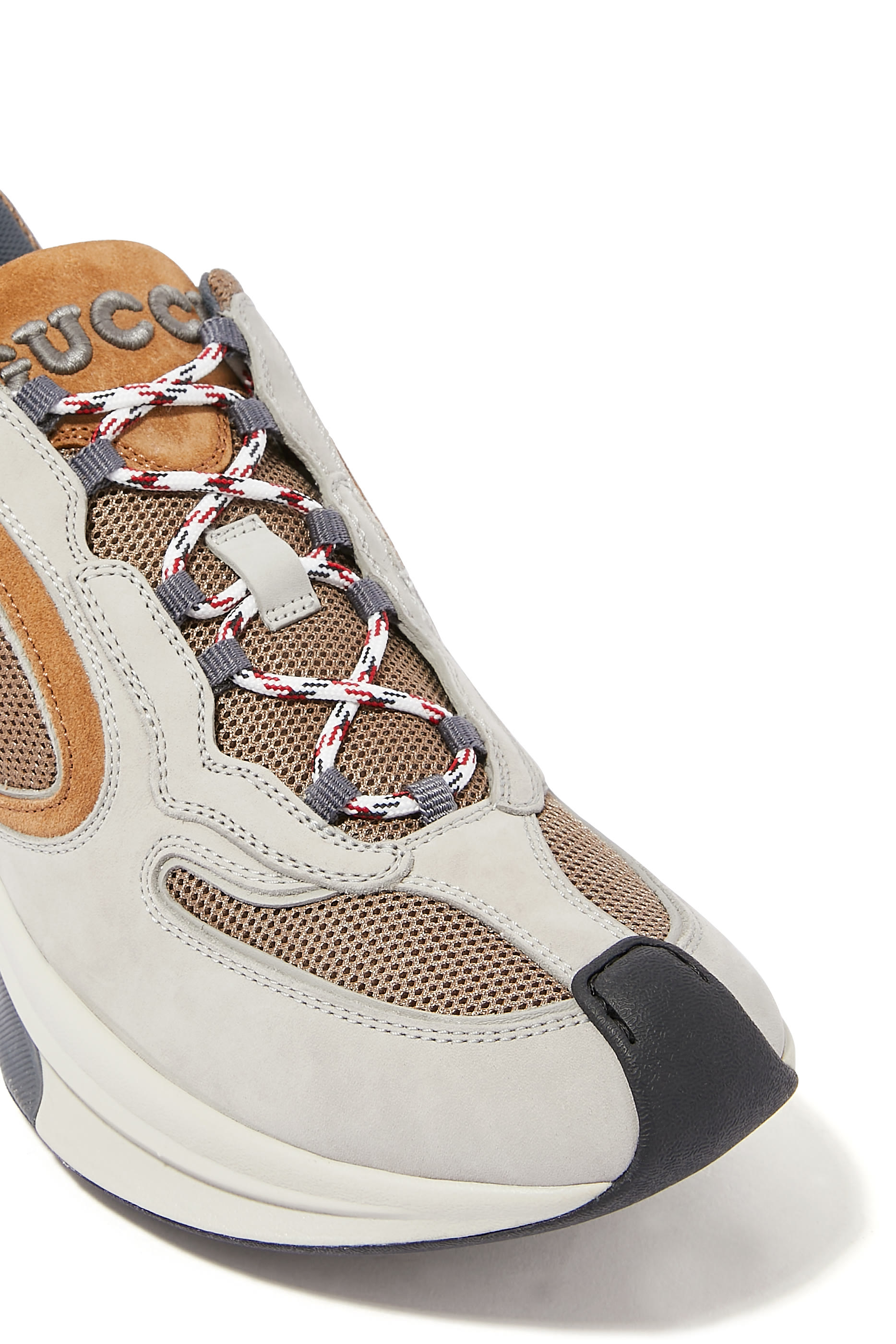 Run Leather Sneakers