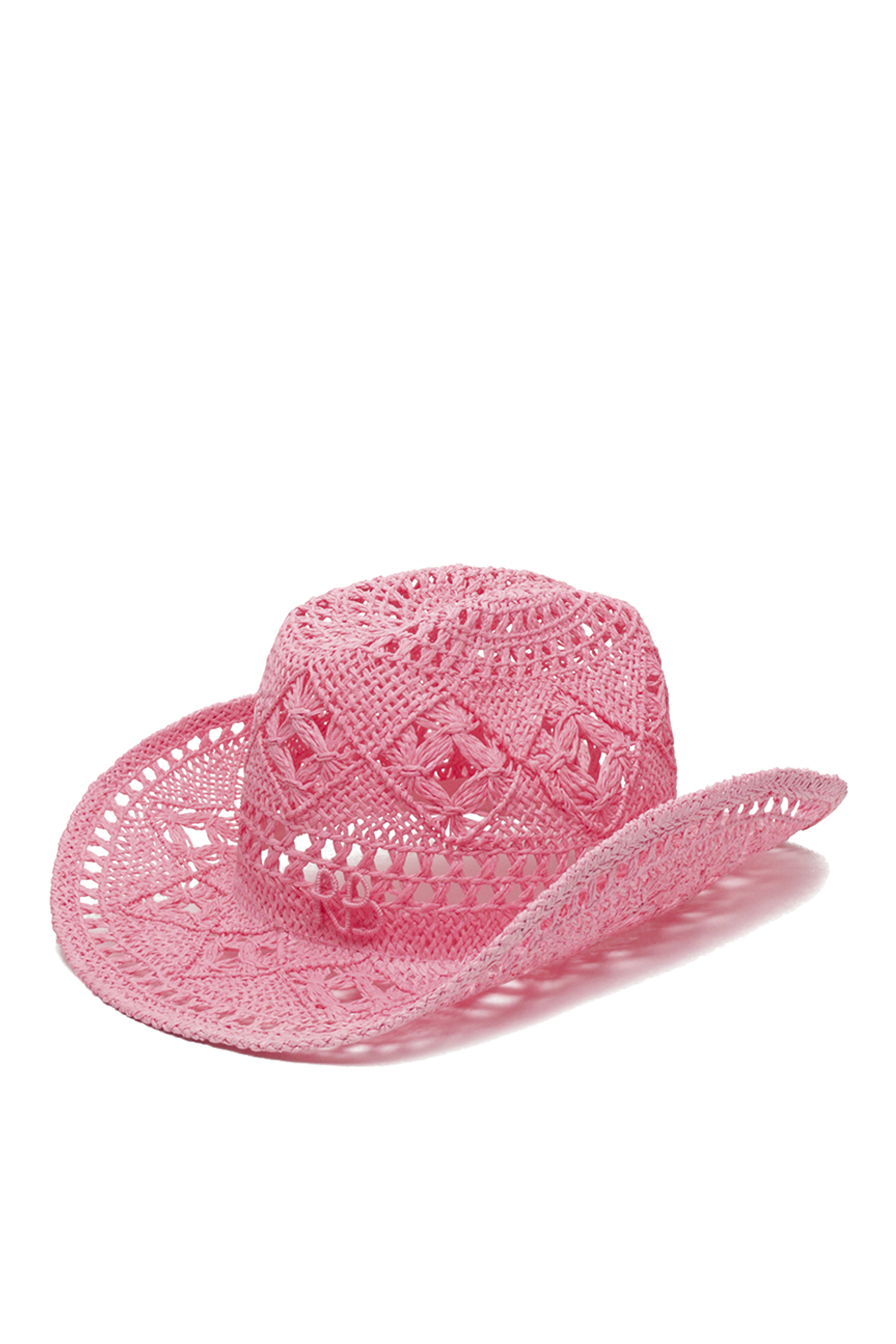 Cut-Out Detail Cowboy Hat